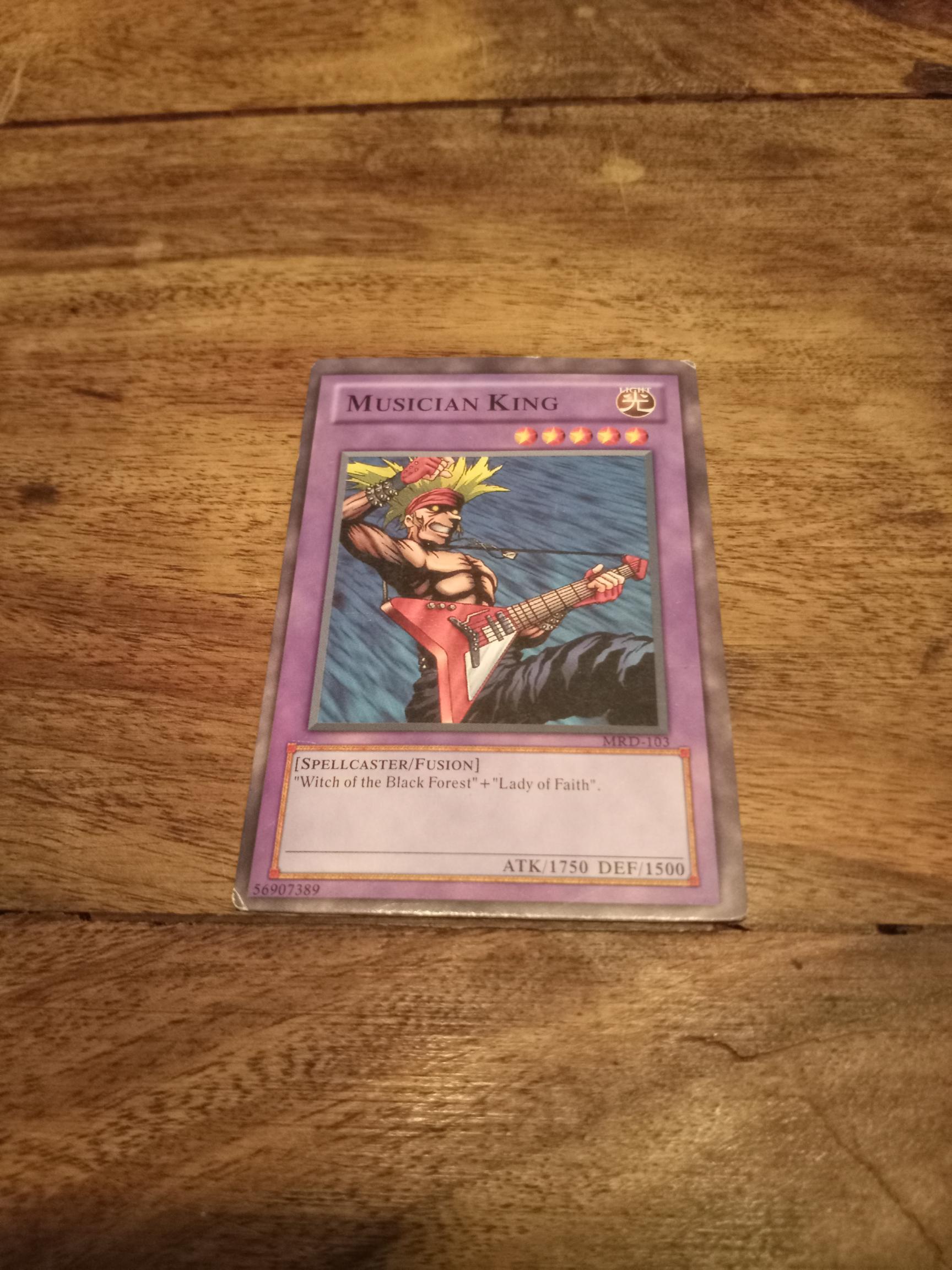 Yu-Gi-Oh! Musician King MRD-E103 AllRoleplaying.com Yu-Gi-Oh! Musician King MRD-E103 AllRoleplaying.com