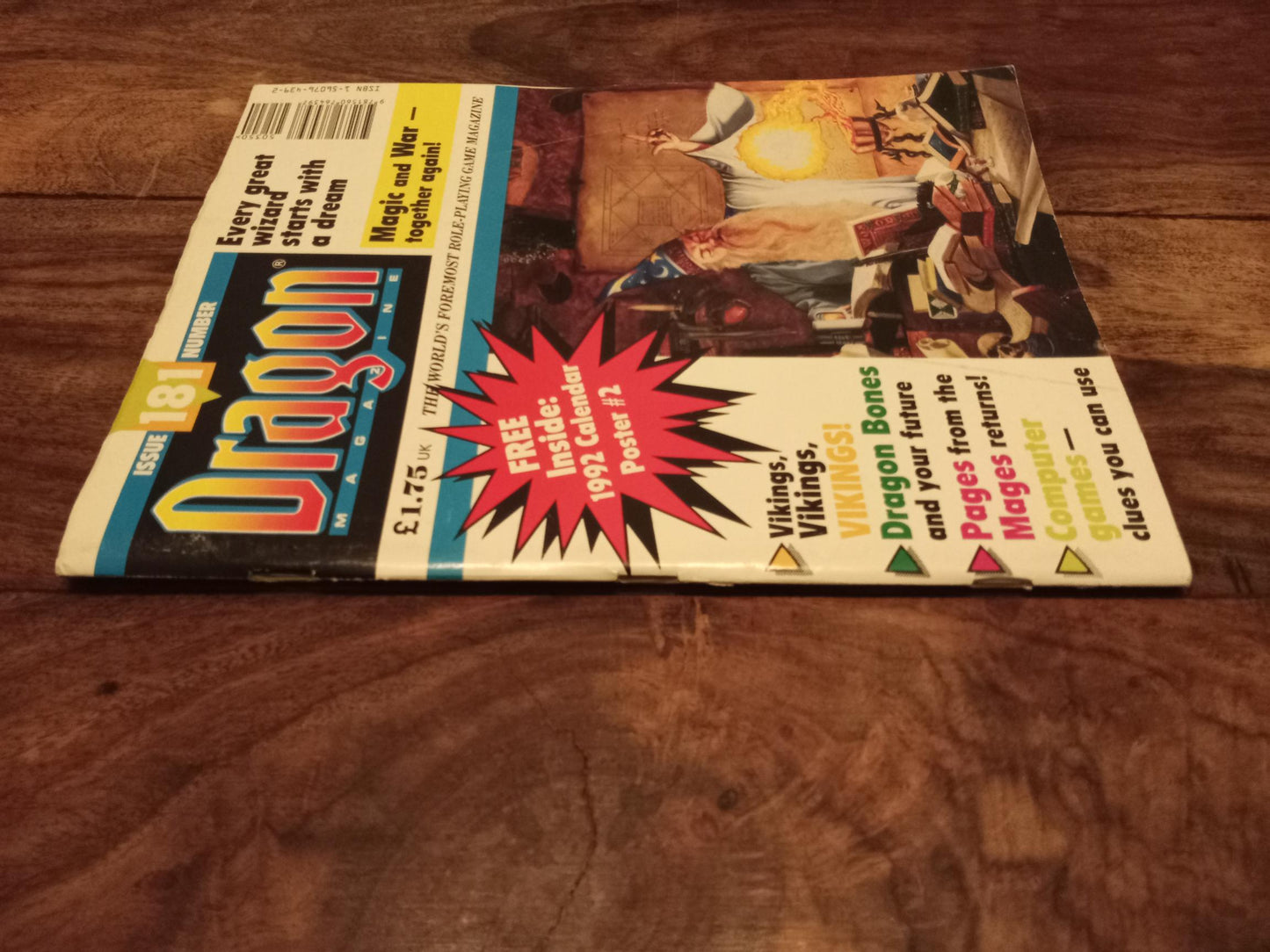 Dragon Magazine #181 May 1992 TSR D&D