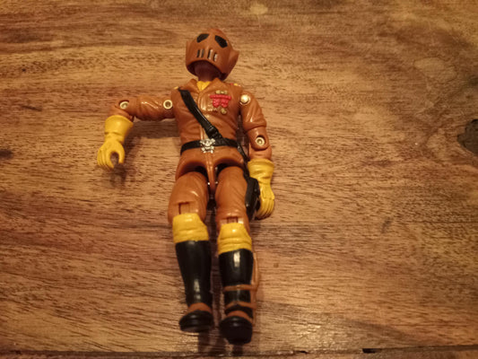 GI Joe / Cobra 1987 WORMS W.O.R.M.S Cobra Maggot driver with helmet