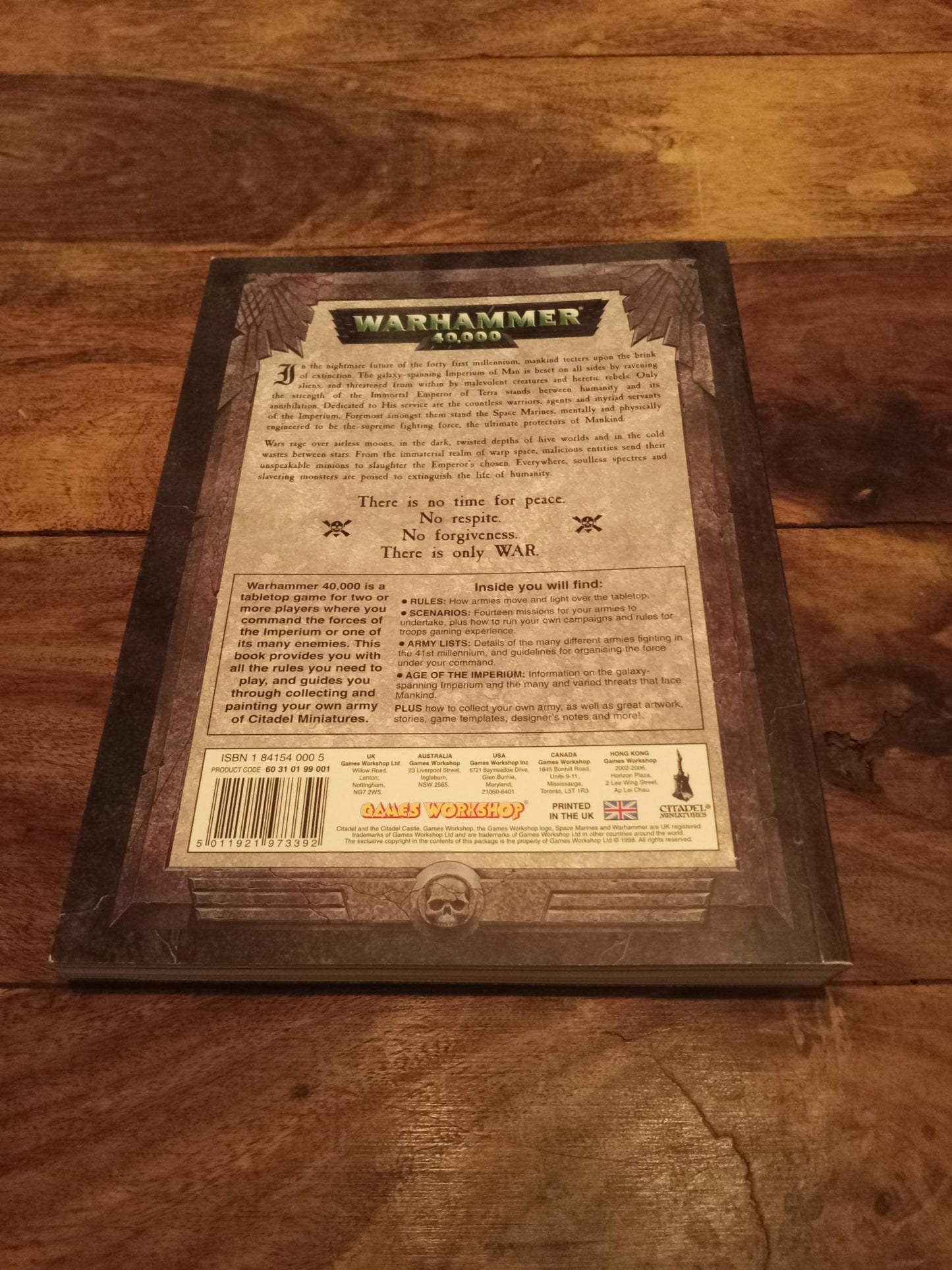 Warhammer 40,000 Core Rulebook 3rd Ed Games Workshop