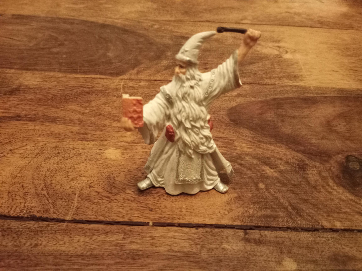 Winter Wonderland White Wizard Fantasy Toy Figures