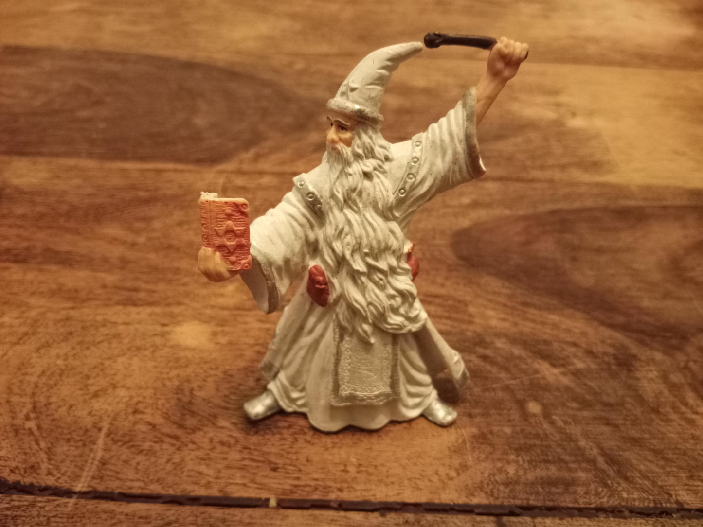 Winter Wonderland White Wizard Fantasy Toy Figures