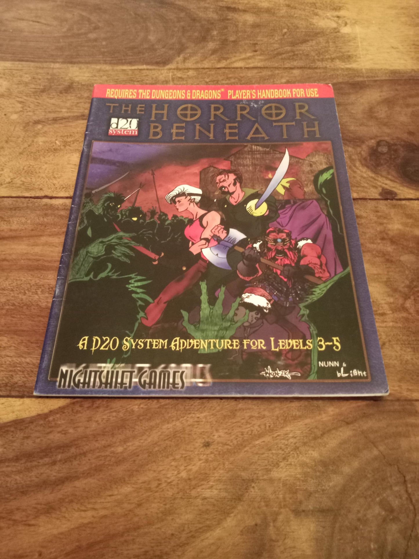 The Horror Beneath d20 Nightshift Games 2000