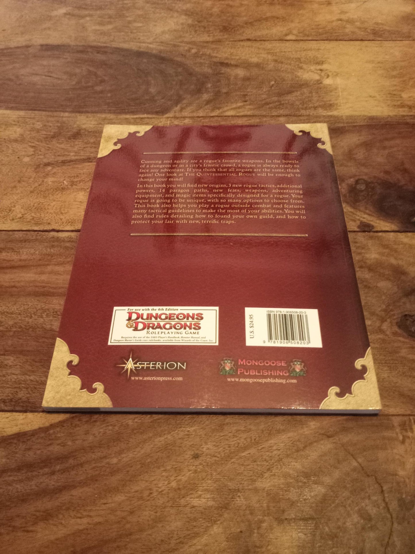 The Quintessential Rogue Dungeons & Dragons 4th Edition D&D Wizards of the Coast