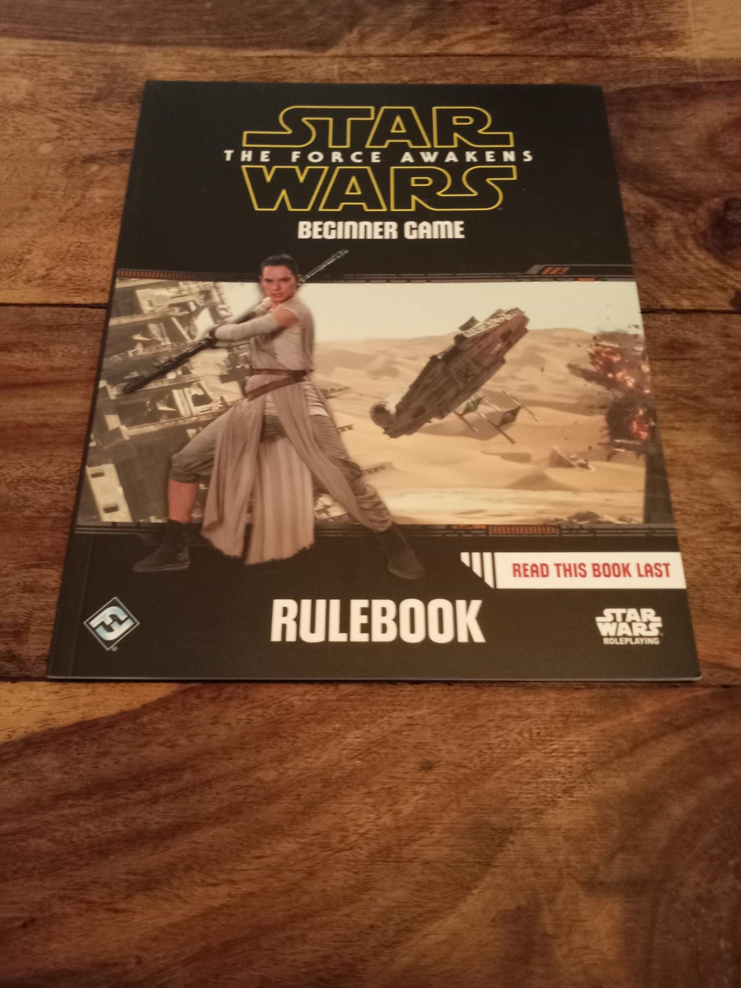 Star Wars The Force Awakens Beginner Game Rulebook Booklet