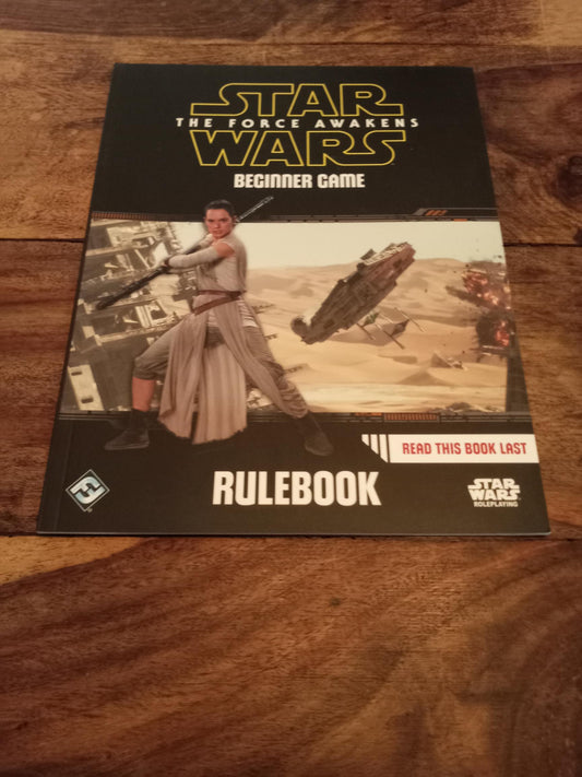Star Wars The Force Awakens Beginner Game Rulebook Booklet