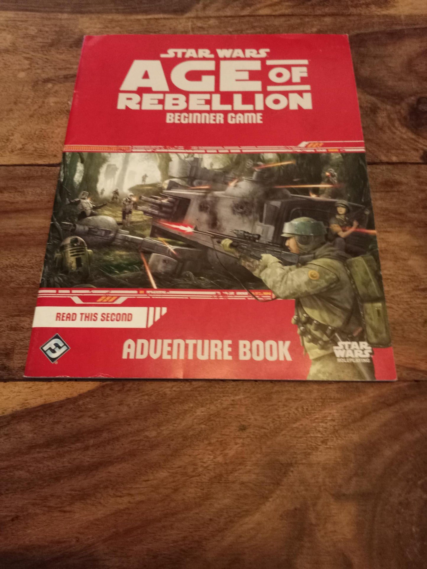 Star Wars Age of Rebellion Beginner Game Adventure Book Booklet