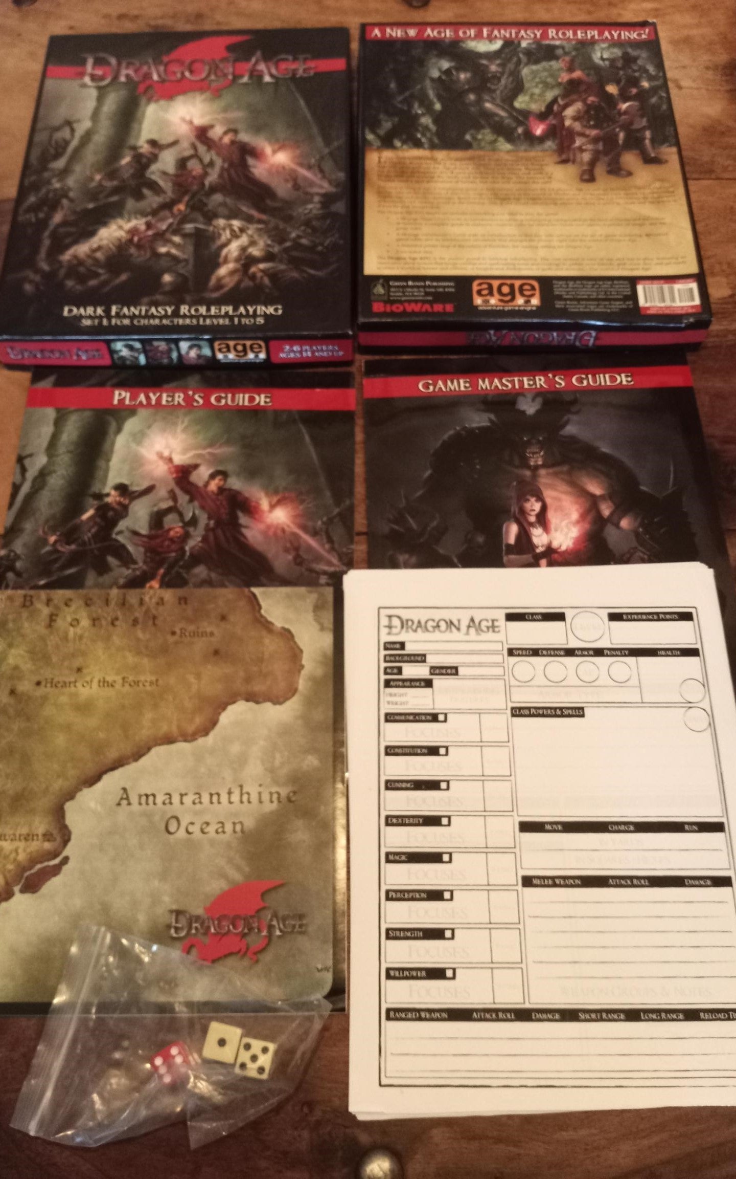 Dragon Age RPG Box Set #1 Green Ronin