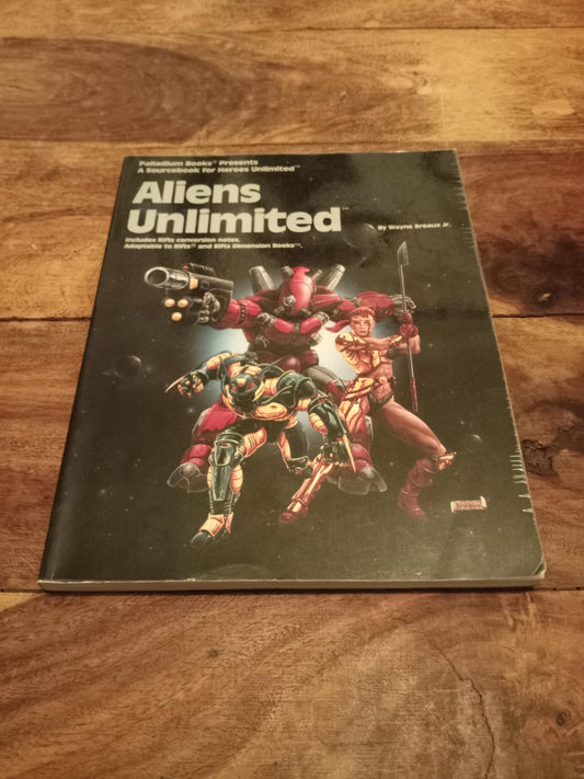 Aliens Unlimited Revised Edition Palladium 1999