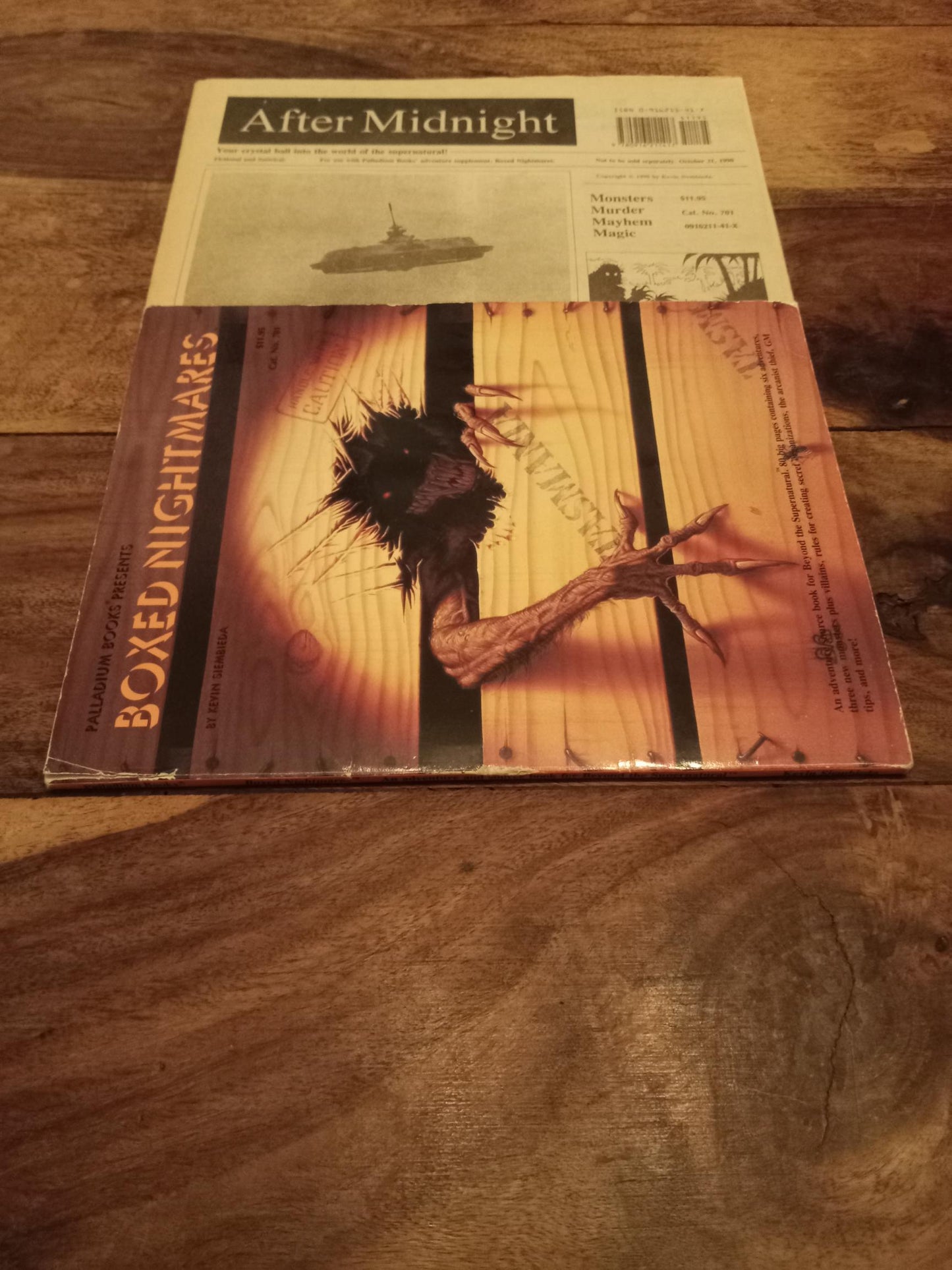 Boxed Nightmares Palladium 1990