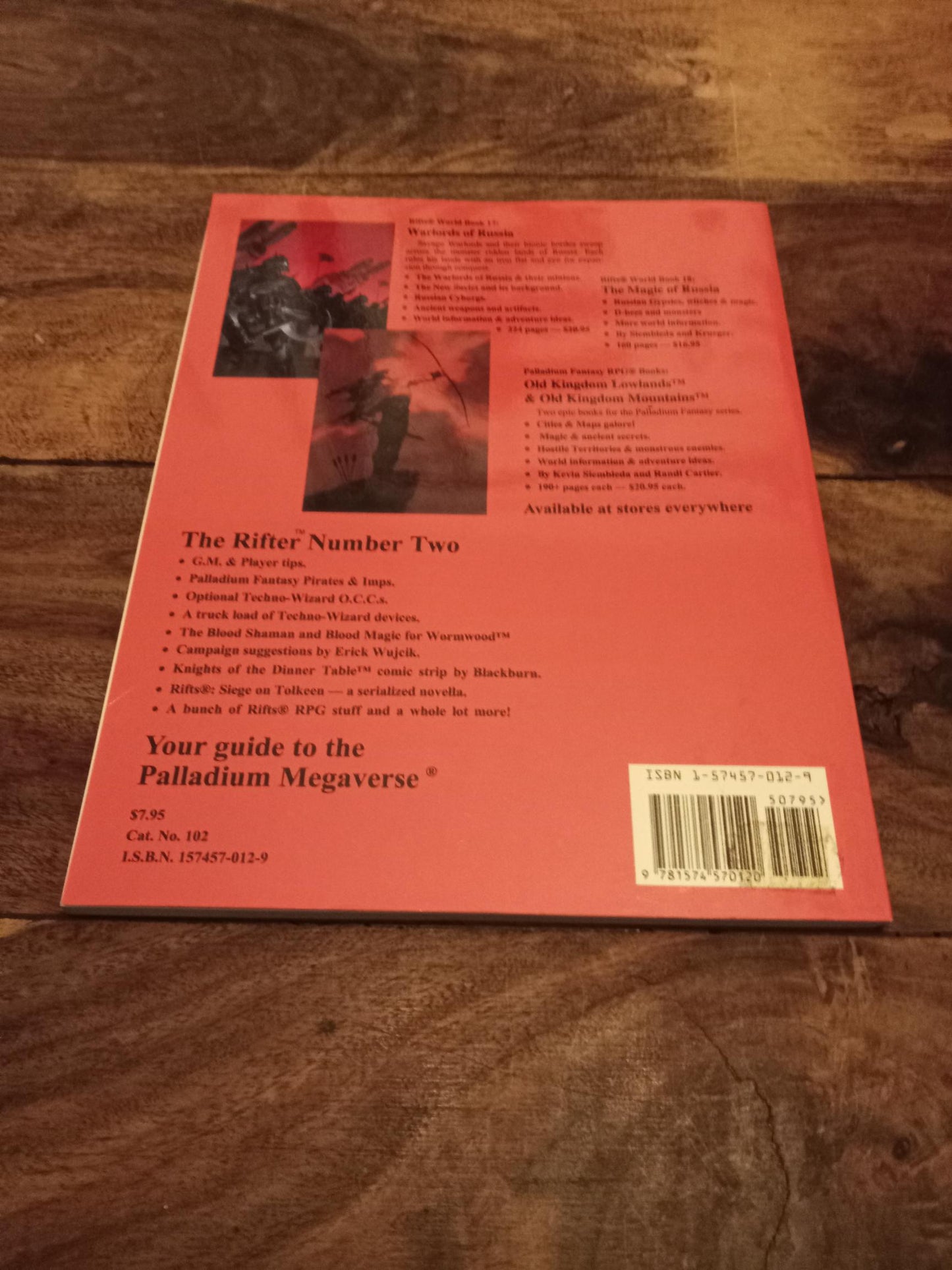 The Rifter #2 Your Guide to the Megaverse Palladium 1998