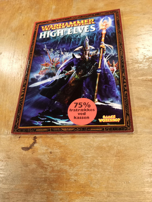 Warhammer High Elves 6th Edition Army Book Codex Games Workshop