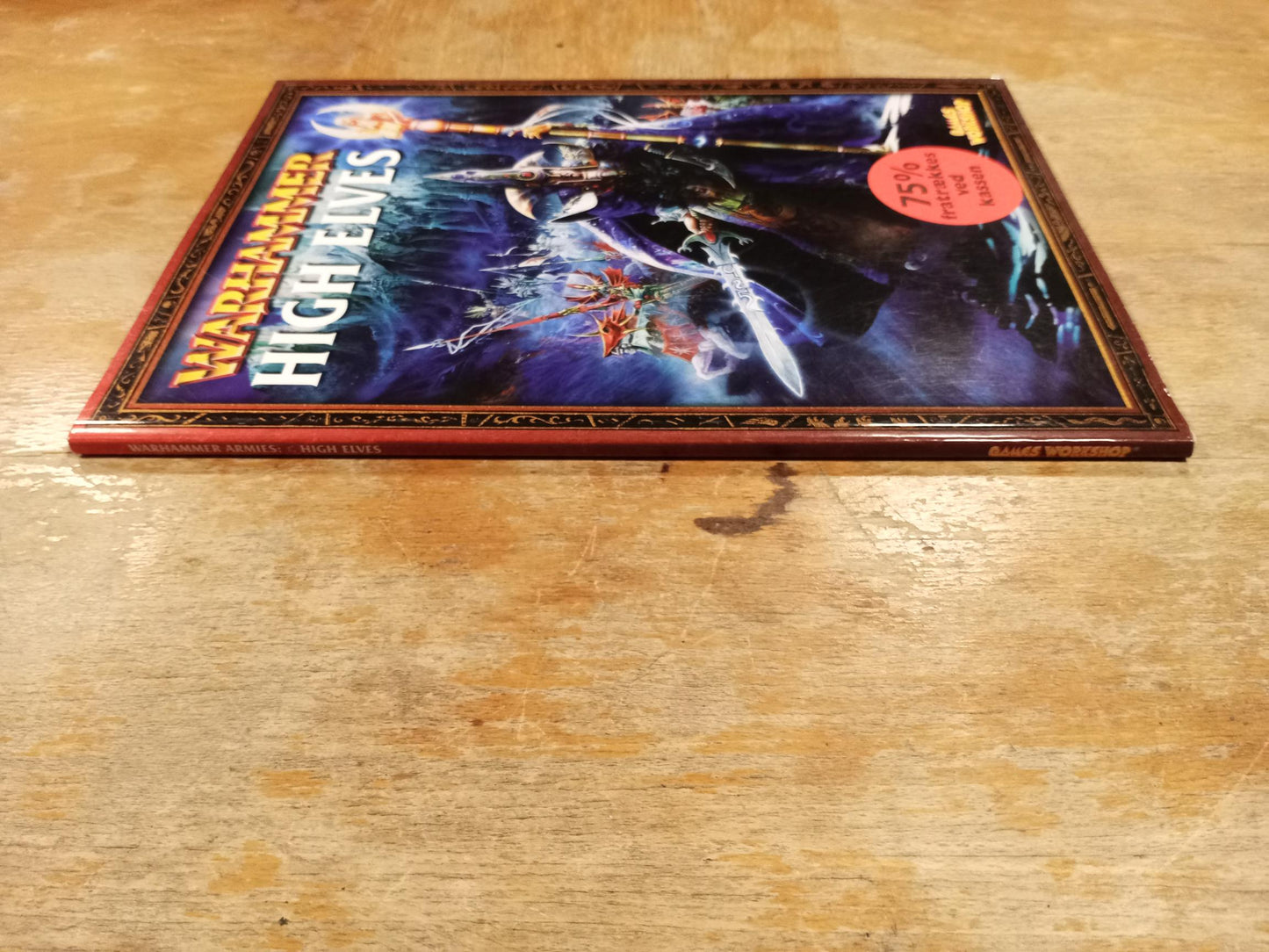 Warhammer High Elves 6th Edition Army Book Codex Games Workshop