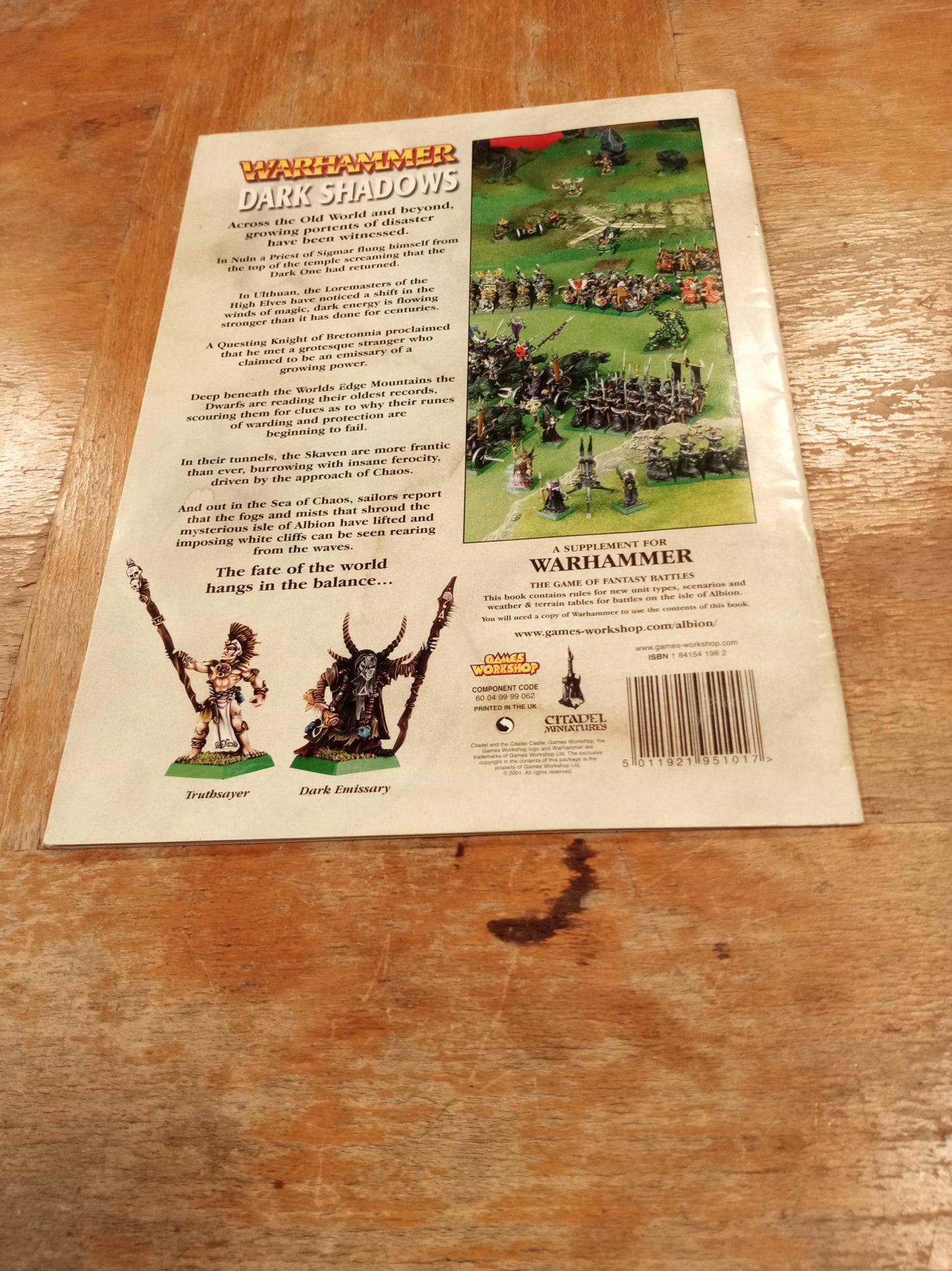 Warhammer Dark Shadows Games Workshop 2001
