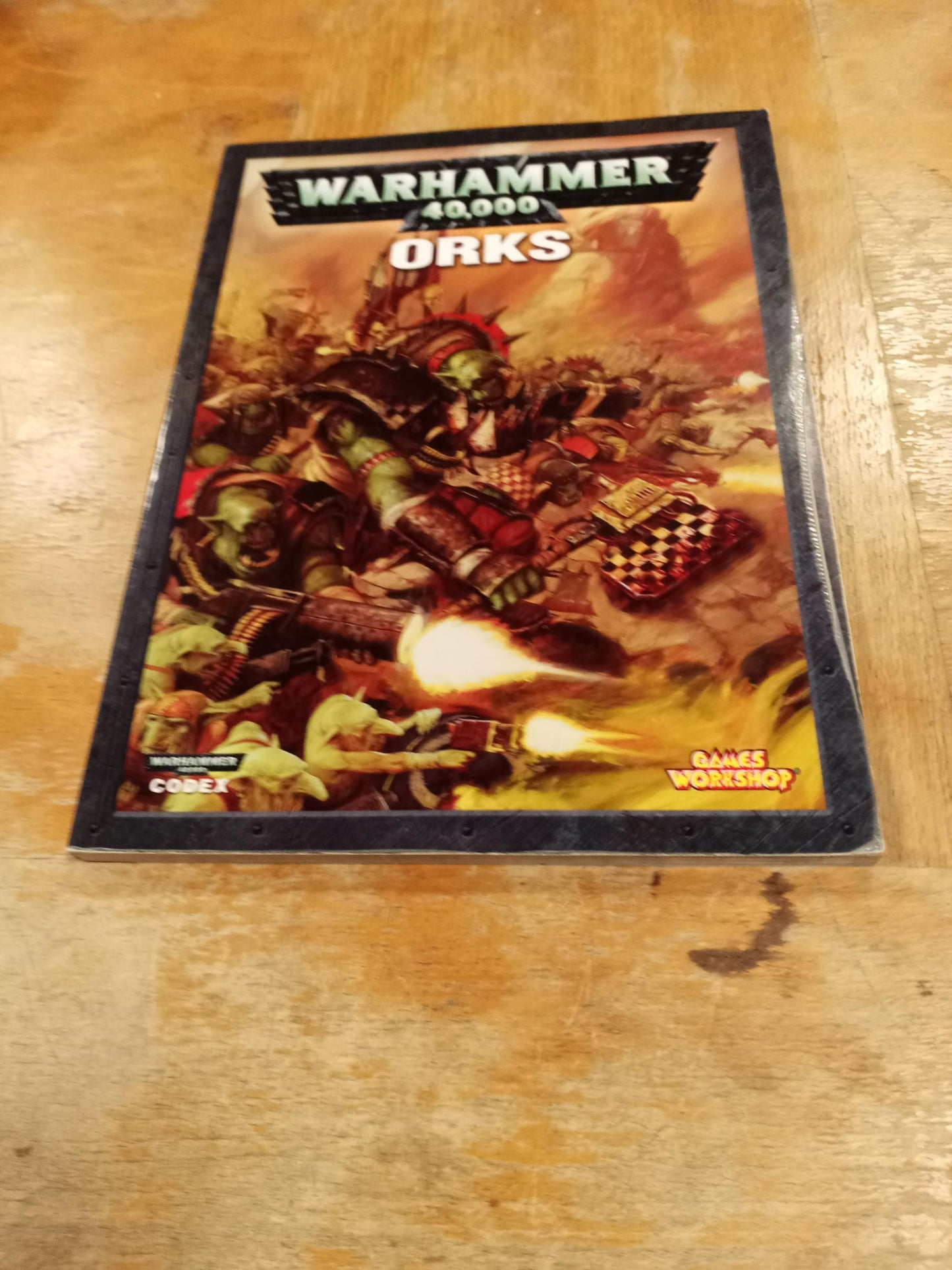 Warhammer 40k Orks Codex 4th Edition Games Workshop 2007