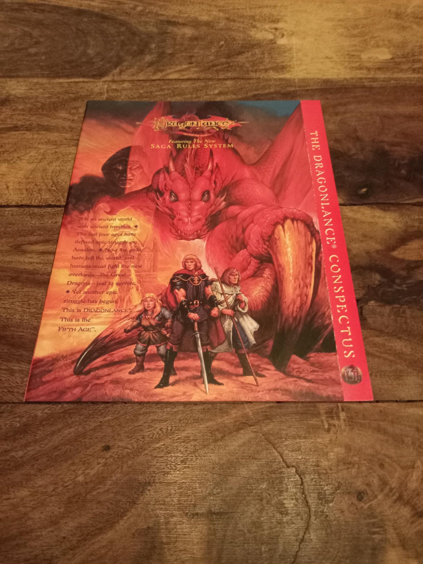 The Dragonlance Conspectus The Fifth Age TSR 1996