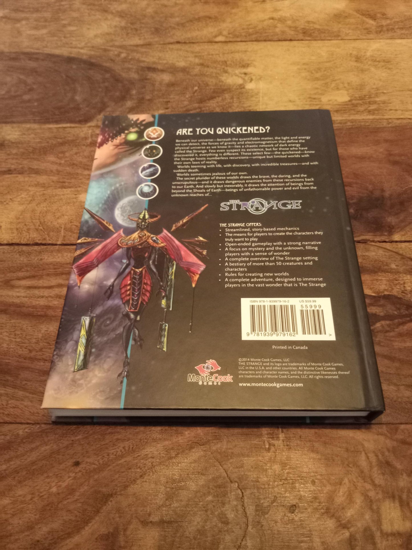 The Strange Hardcover Bruce Cordell Monte Cook Games 2014