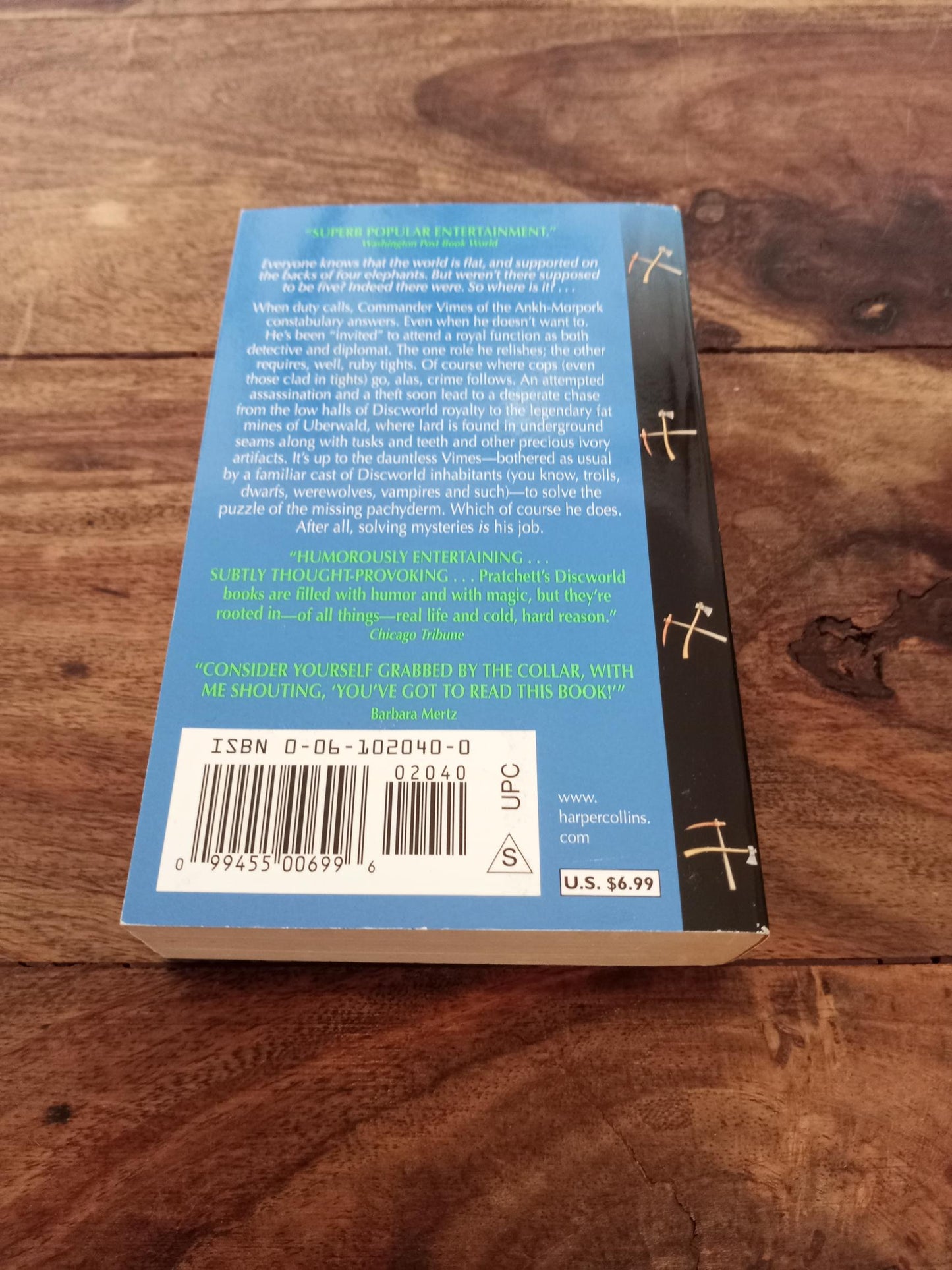 The Fifth Elephant A Discworld Novel #24 Terry Pratchett HarperCollins 2014