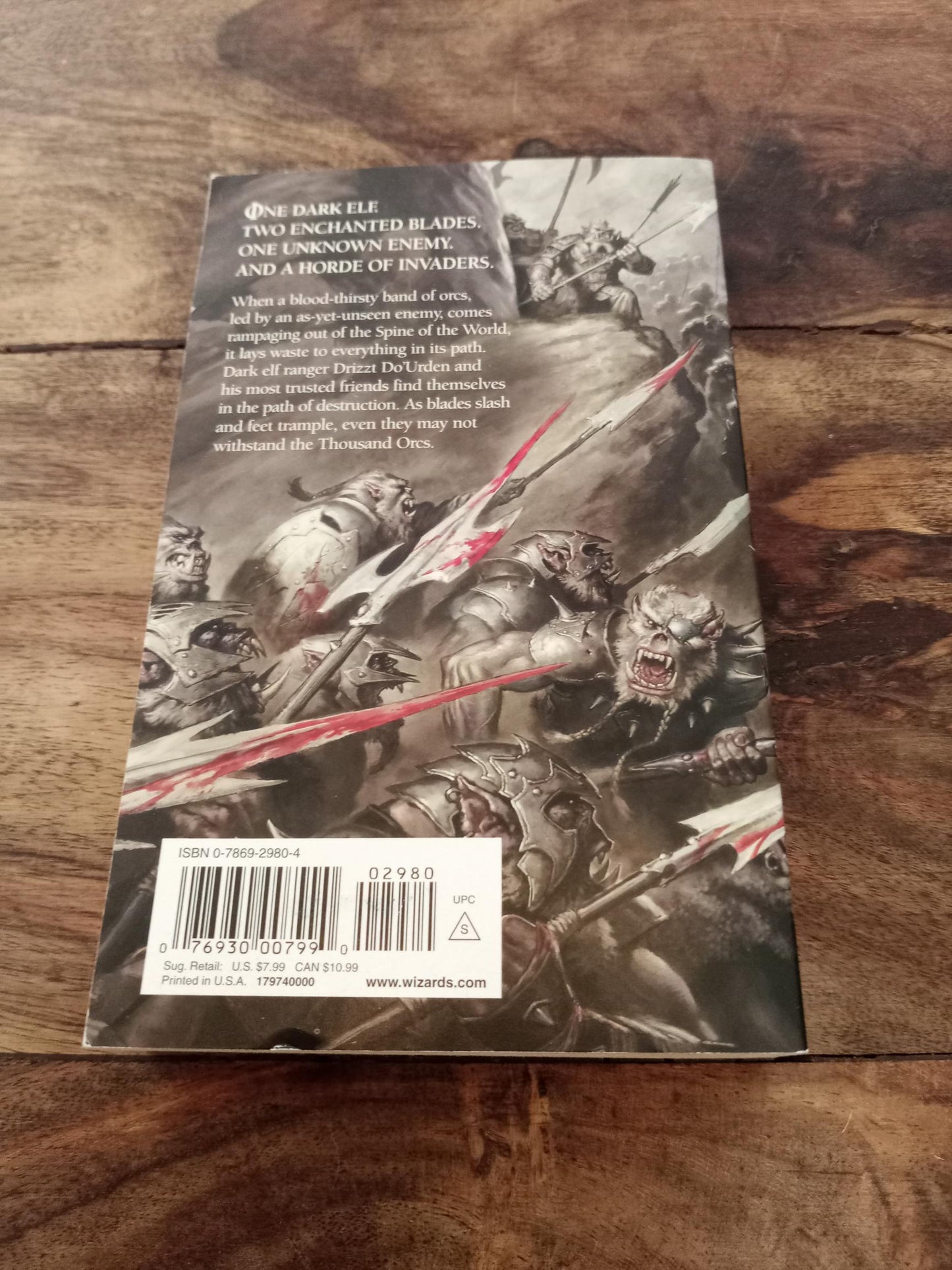 Forgotten Realms The Thousand Orcs The Hunter's Blades Trilogy #1 2003