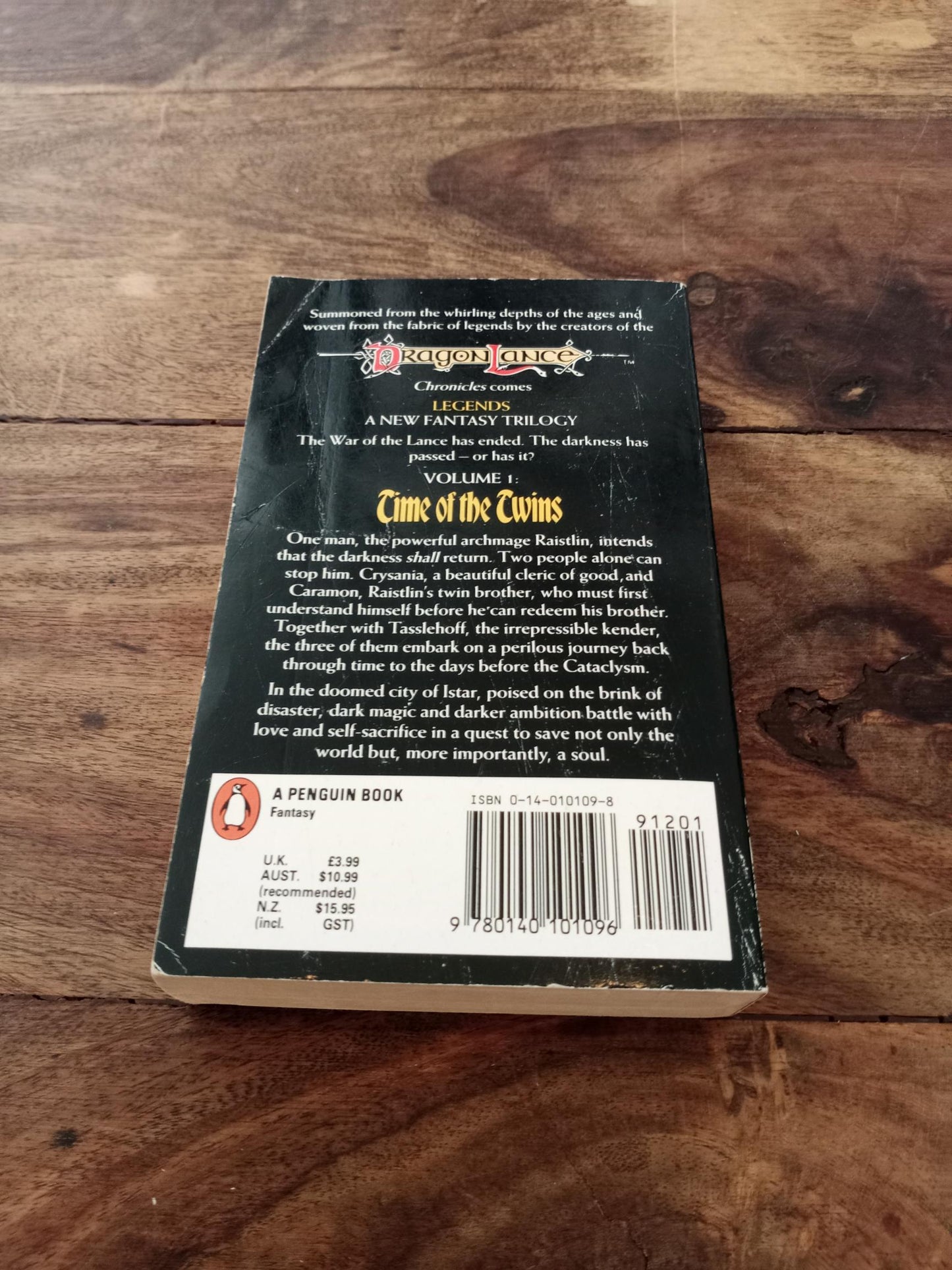 DragonLance Legends Time of the Twins 1 Tracy Hickman Margaret Weis TSR D&D 1987
