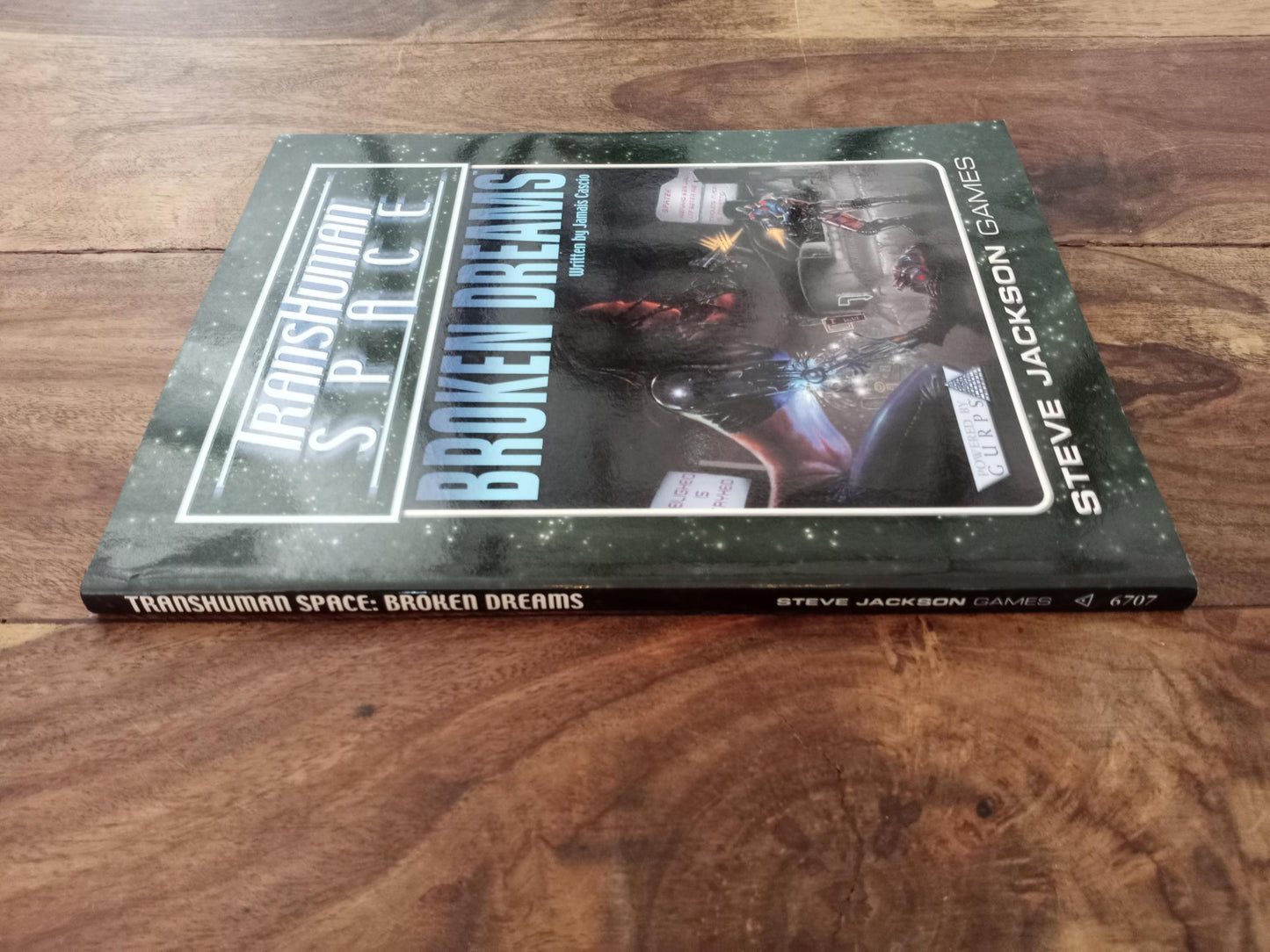 Gurps TransHuman Space Broken Dreams Steve Jackson Games 2003