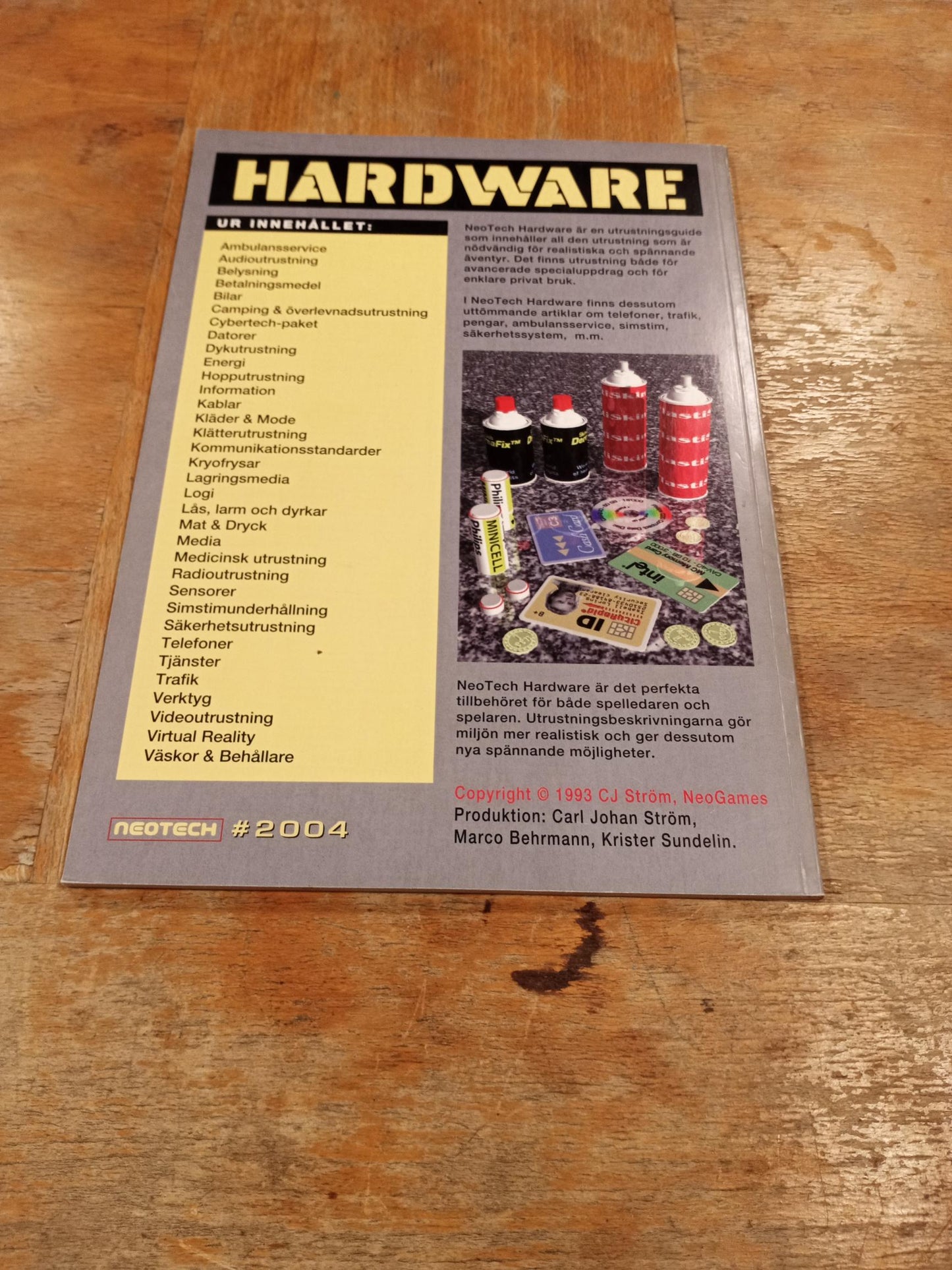 Neotech Hardware neoGames 1994