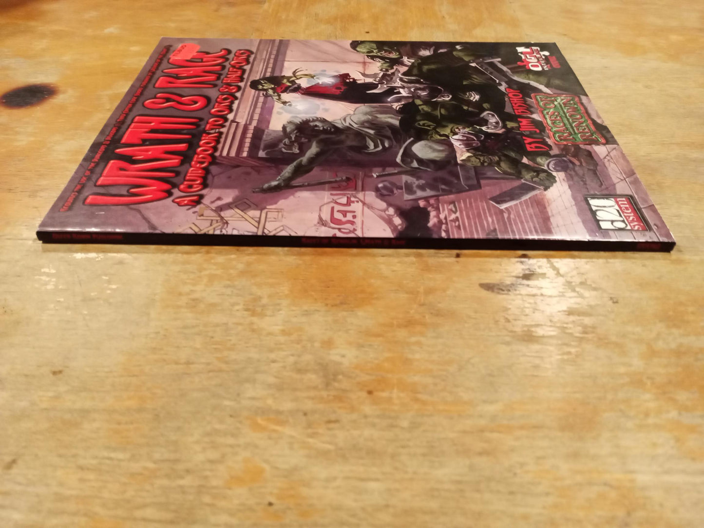 Wrath & Rage A Guidebook To Orcs & Half-Orcs d20 Green Ronin Publishing 2006