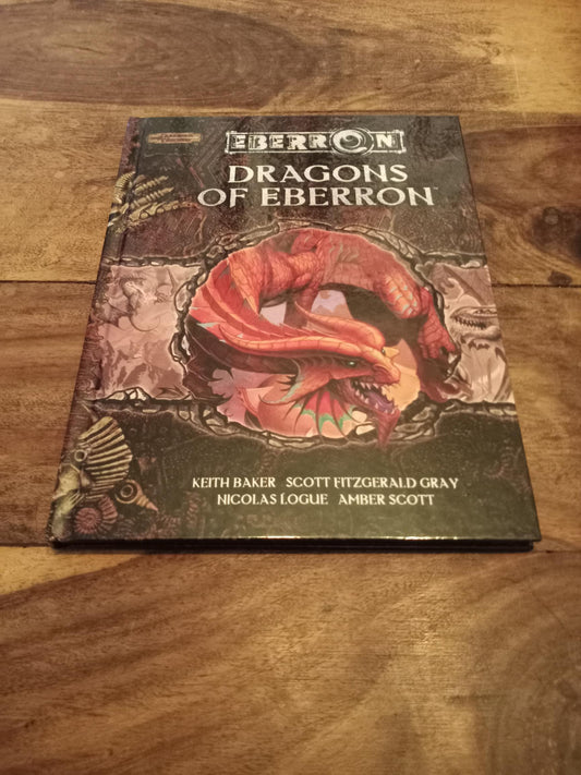 Eberron Dragons of Eberron D&D WOC 9572972 Hardcover 2007