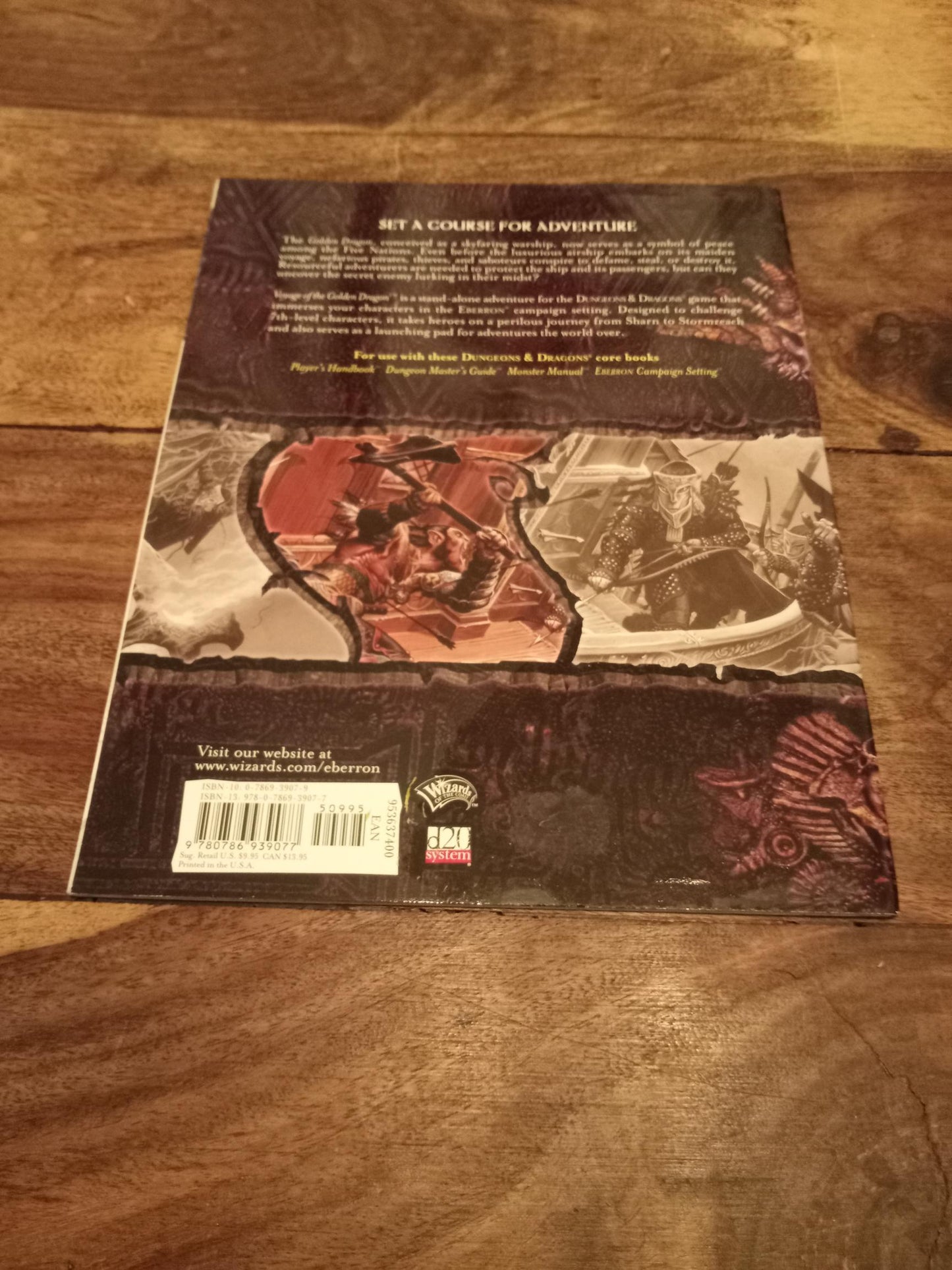 Eberron d20 Voyage of the Golden Dragon Dungeon & Dragons Wizards of the Coast 2006