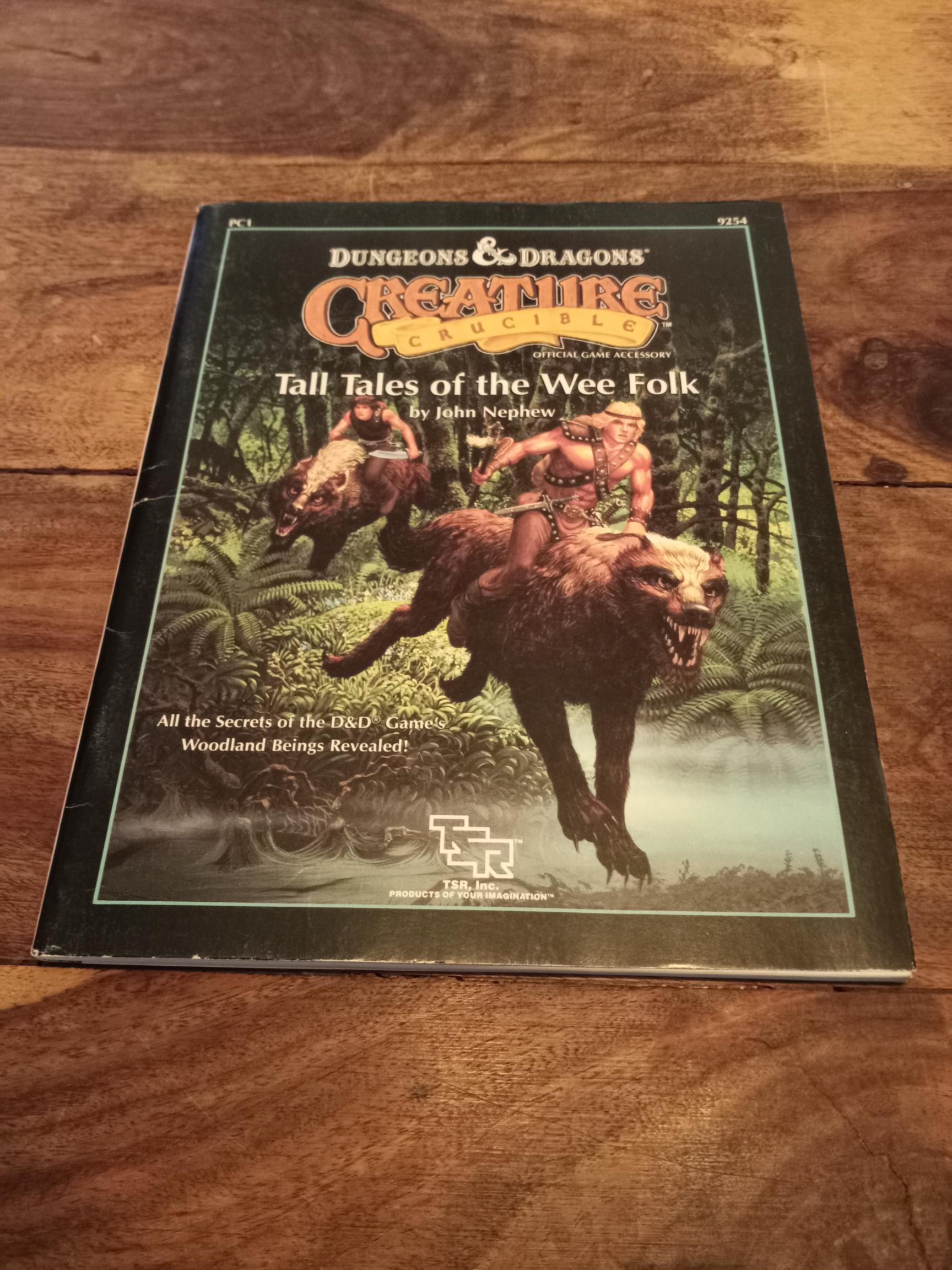 D&D Creature Crucible Tall Tales of the Wee Folk 9254 Dungeons & outlets Dragons