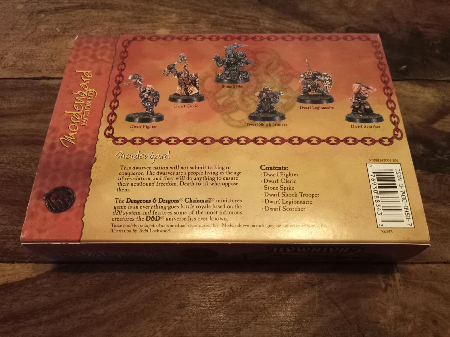 Dungeons & Dragons Chainmail Miniature Mordengard Faction Box Set