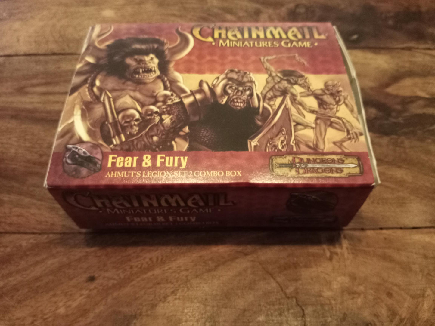Dungeons & Dragons Chainmail Miniature Fear & Fury Ahmut's Legion Box