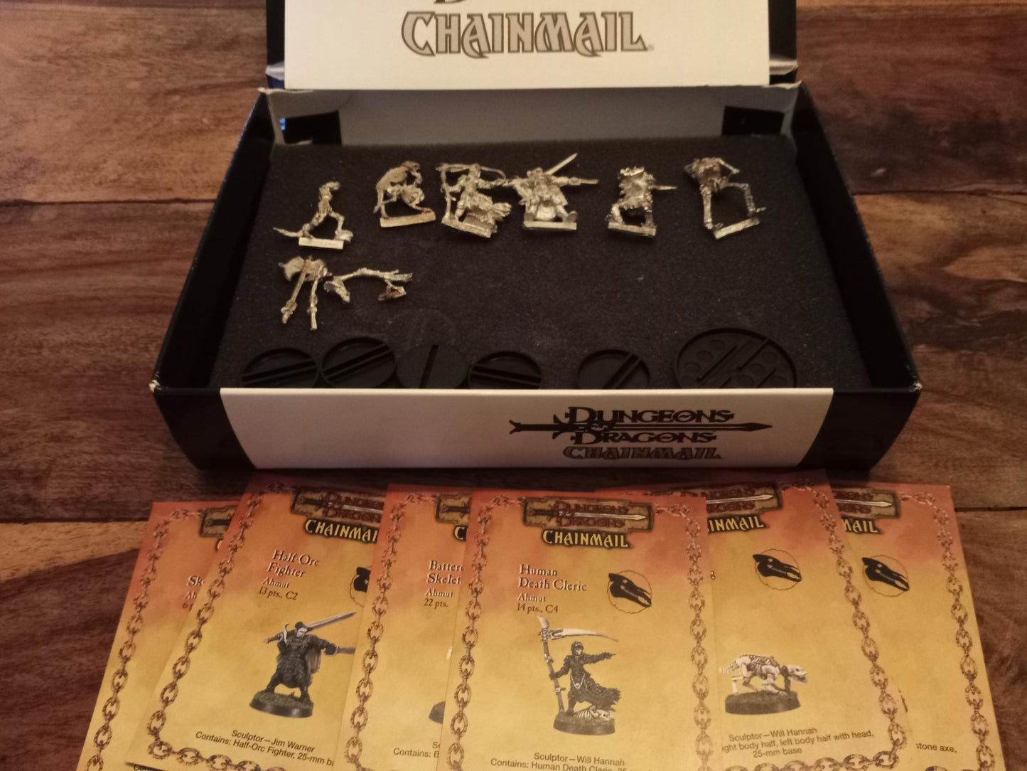 Dungeons & Dragons Chainmail Miniature Ahmut's Legion Box Set