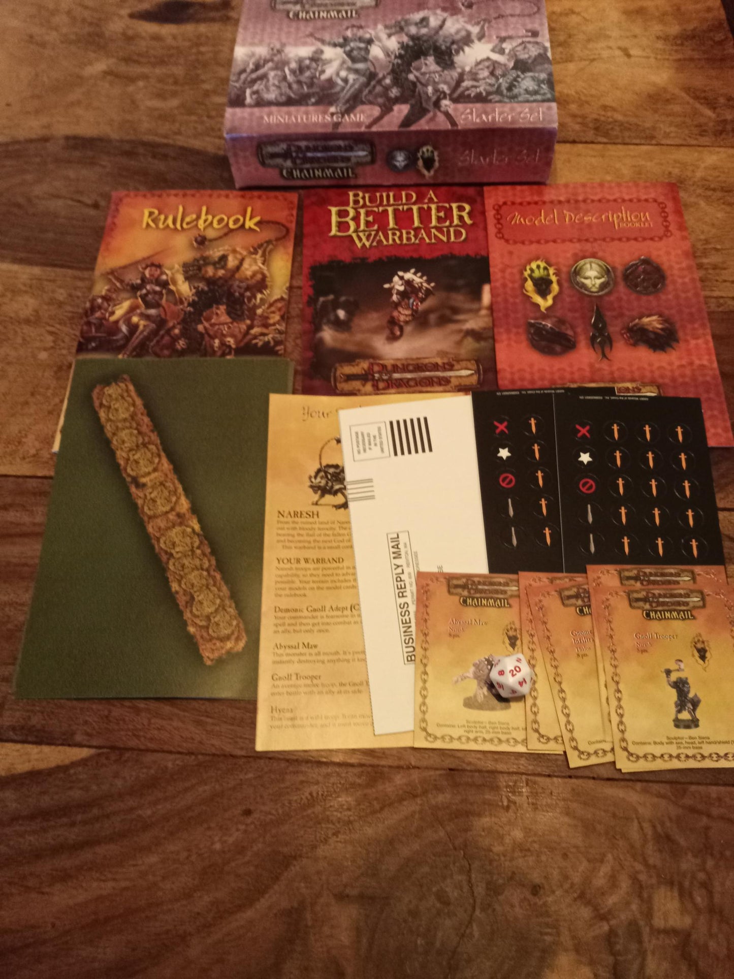 Dungeons & Dragons Chainmail Miniature Game Starter Set