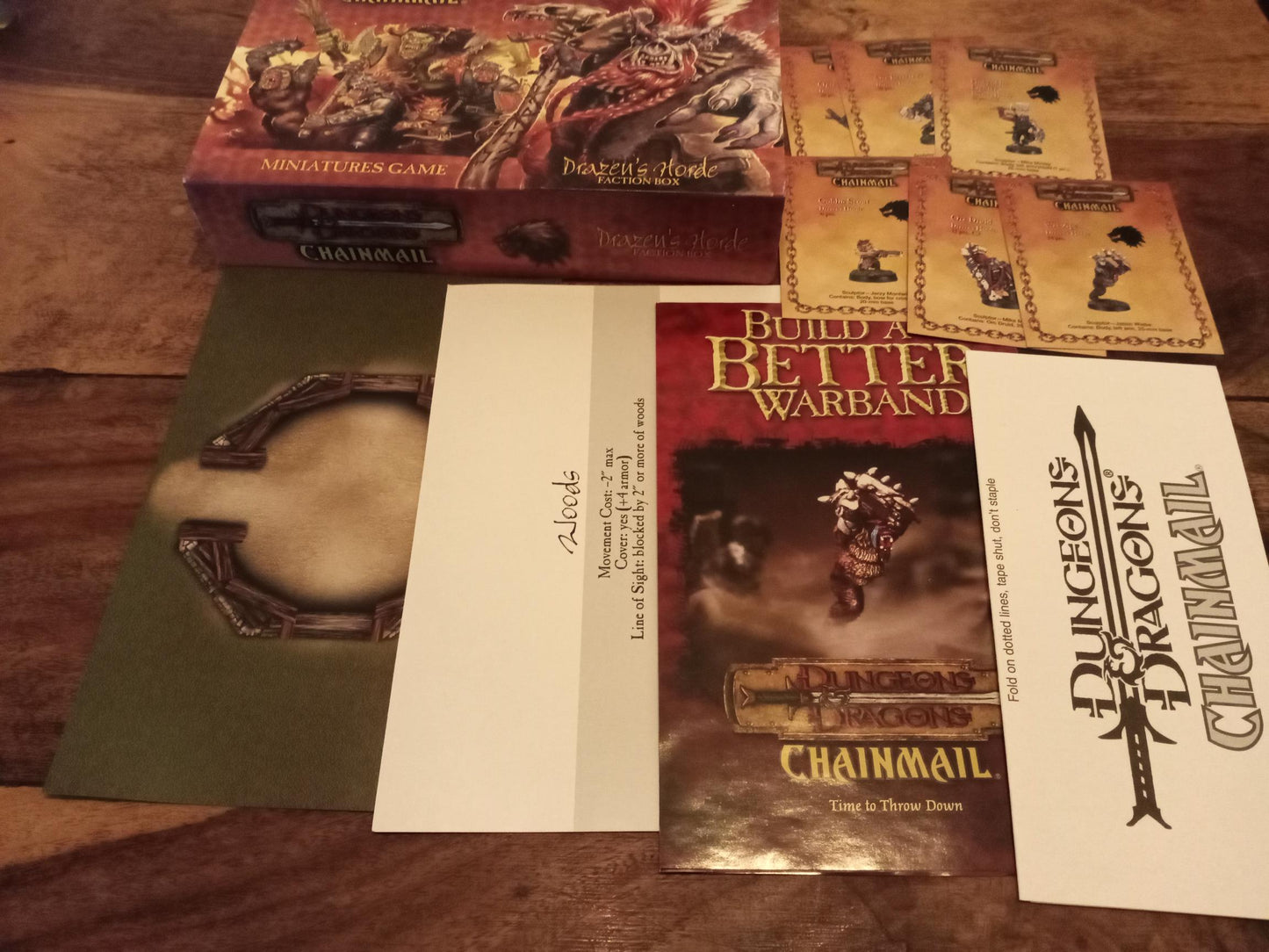 Dungeons & Dragons Chainmail Miniature Drazen's Horde Faction Box