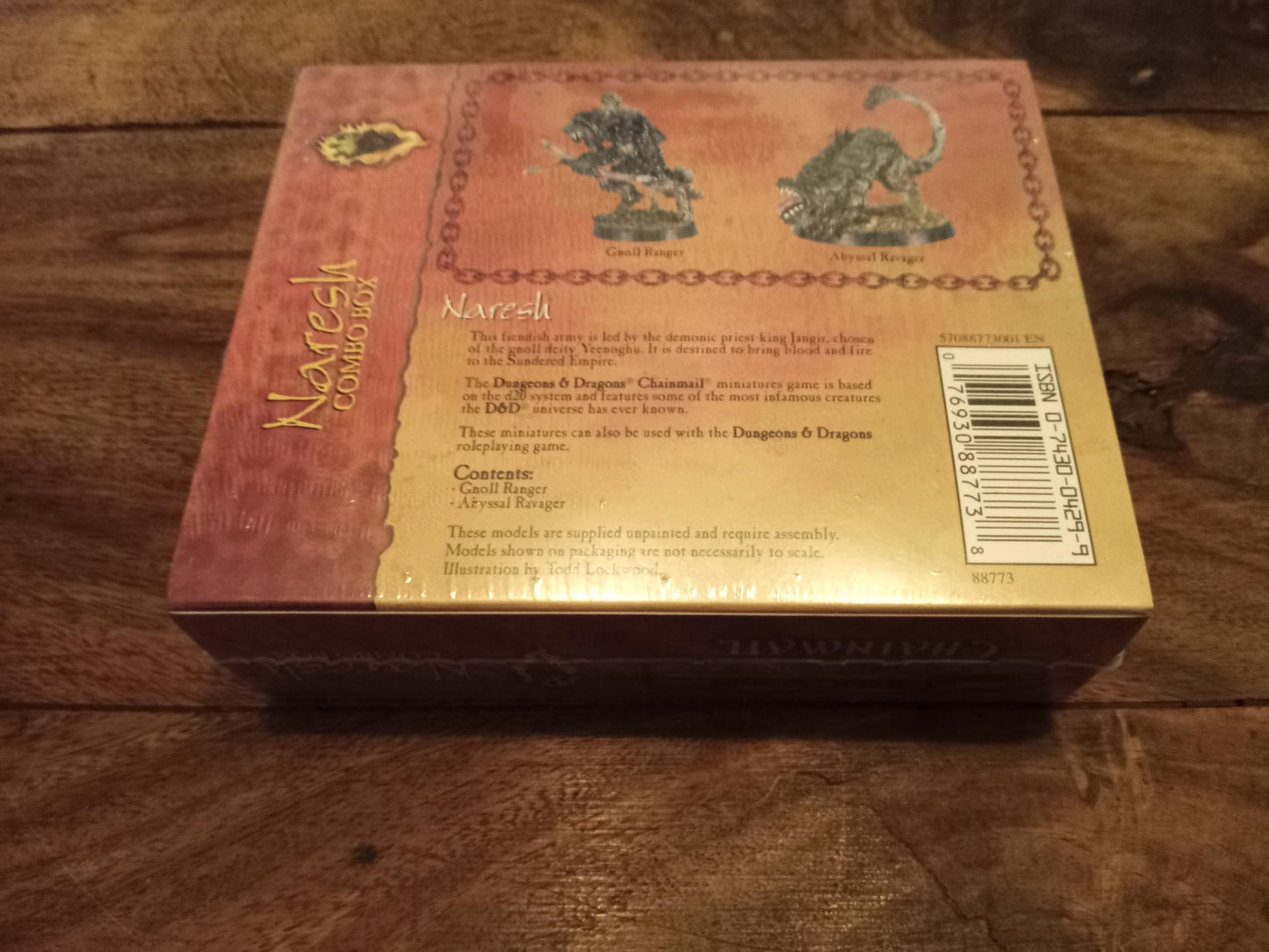 Dungeons & Dragons Chainmail Miniature Naresh Combo Box New/Sealed