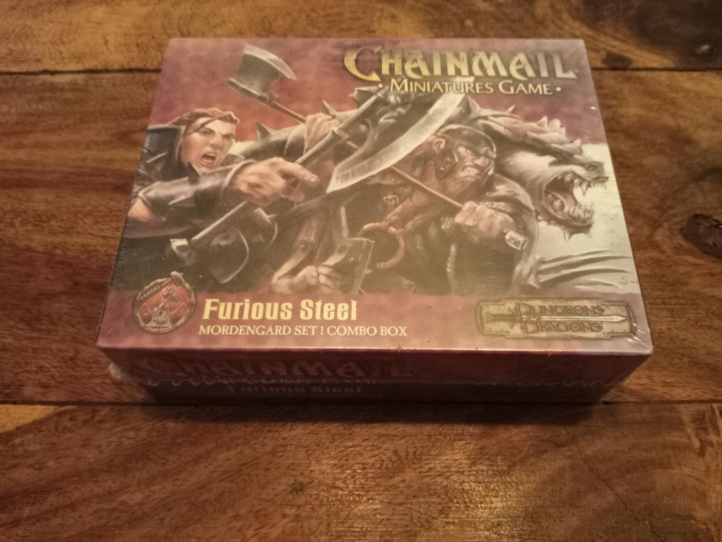 Dungeons & Dragons Chainmail Miniature Furious Steel Box New/Sealed