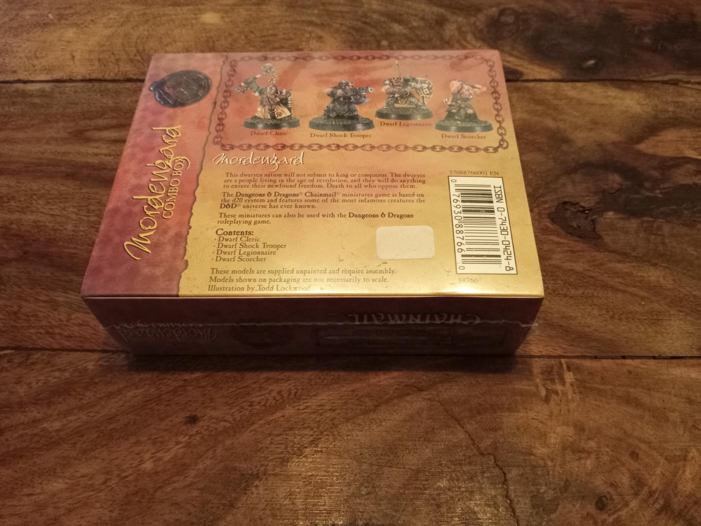 Dungeons & Dragons Chainmail Miniature Mordengard Combo Box New/Sealed