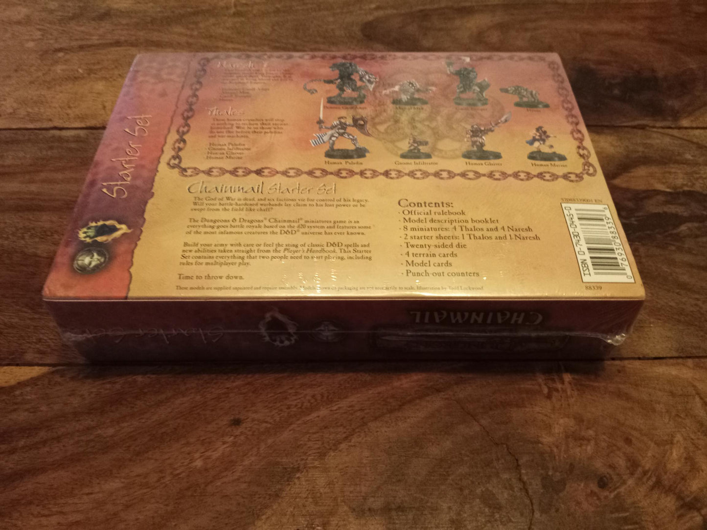 Dungeons & Dragons Chainmail Miniature Game Starter Set Box New/Sealed