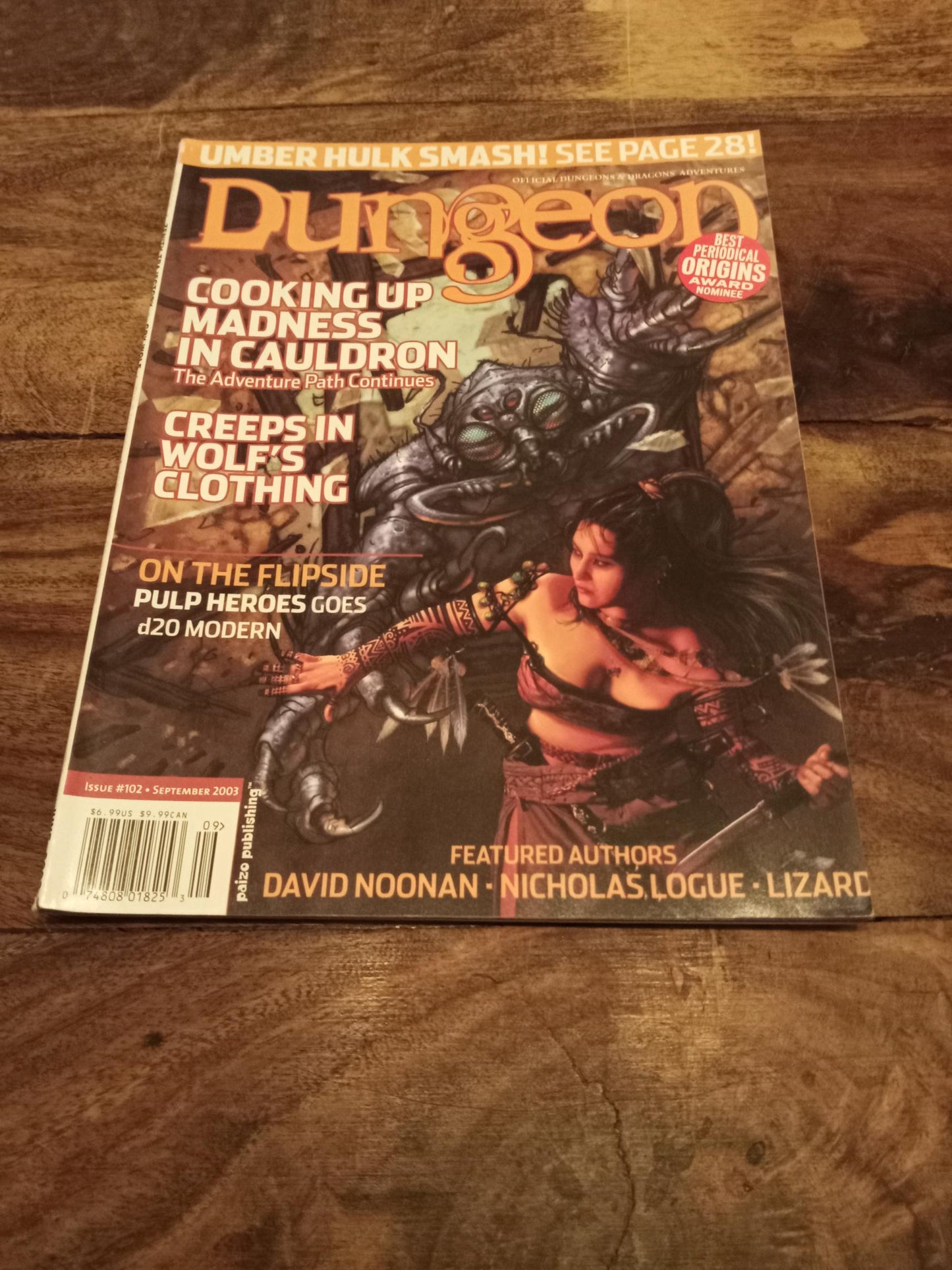 Dungeon Magazine #102 September 2003 TSR D&D