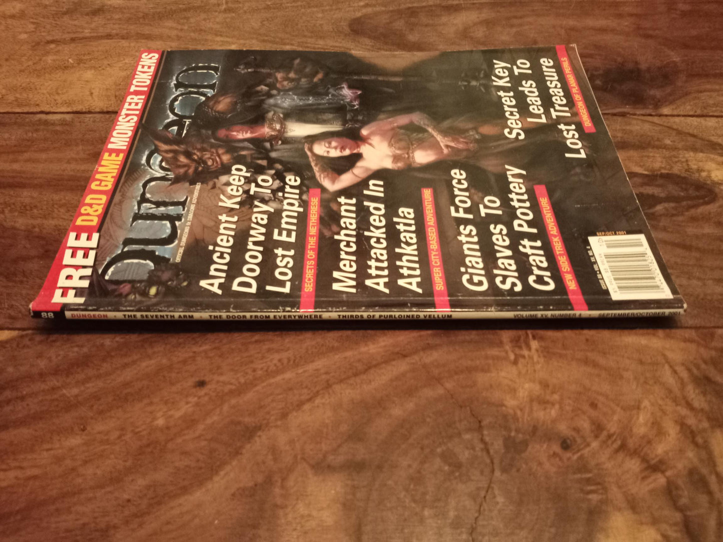 Dungeon Magazine #88 September 2001 TSR D&D