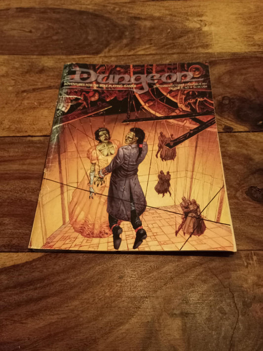 Dungeon Magazine #64 Vol. XI, No. 4 September/October 1997 TSR D&D