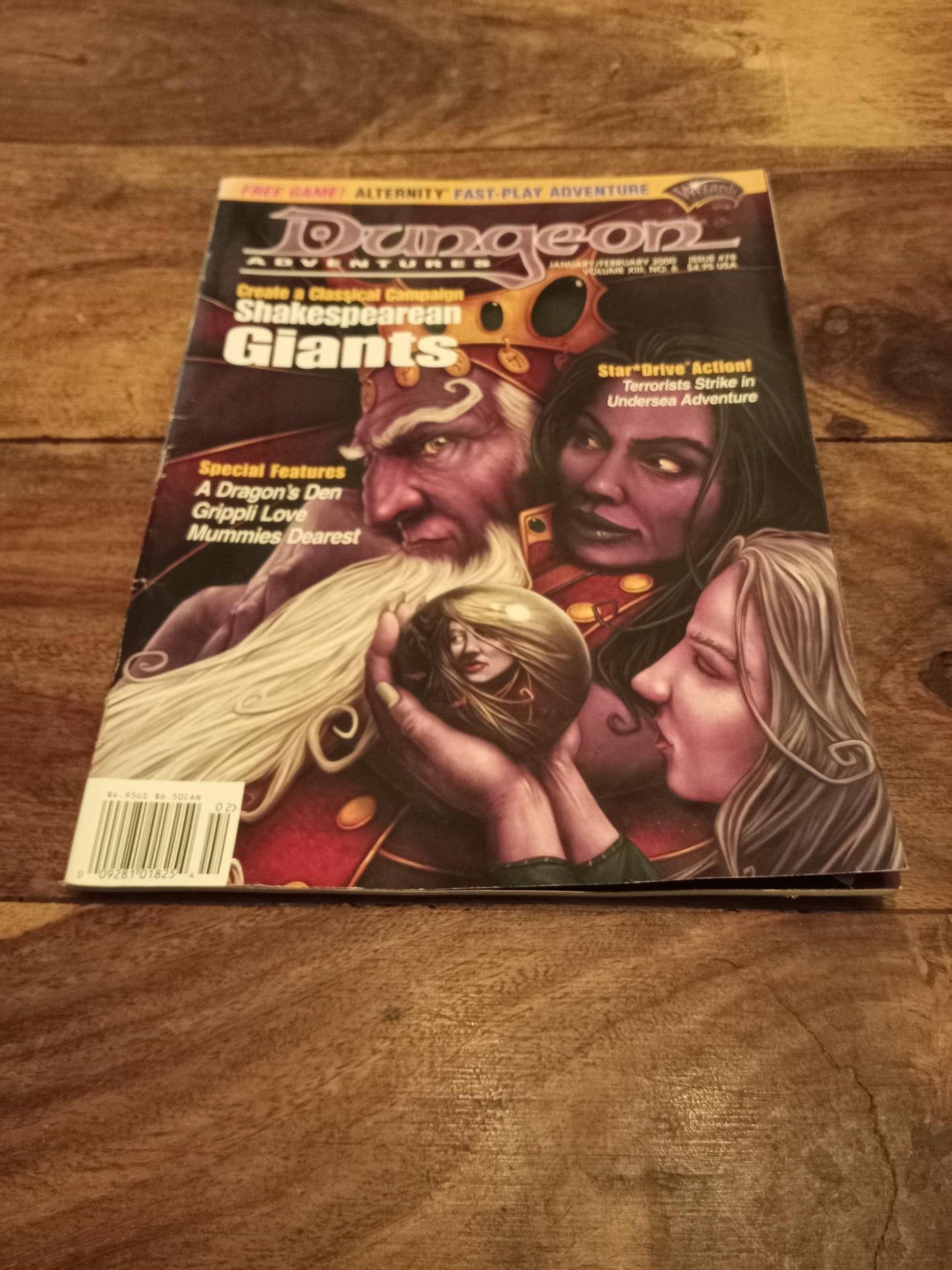 Dungeon Magazine Vol XIII No. 6 #78 January/February 2000 TSR D&D