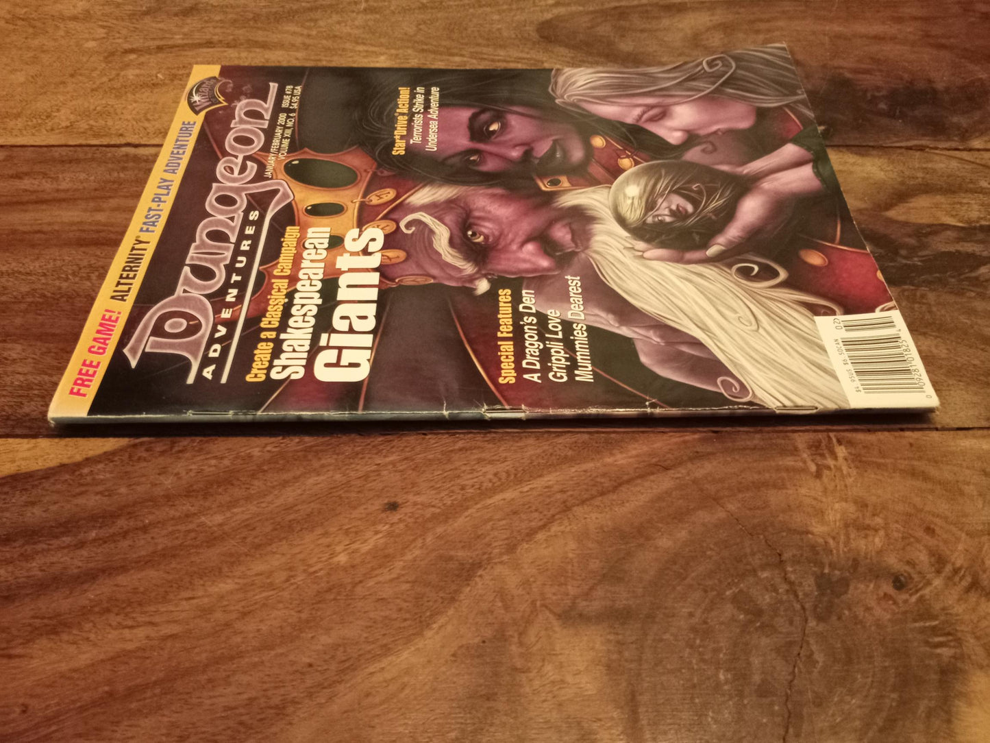 Dungeon Magazine Vol XIII No. 6 #78 January/February 2000 TSR D&D
