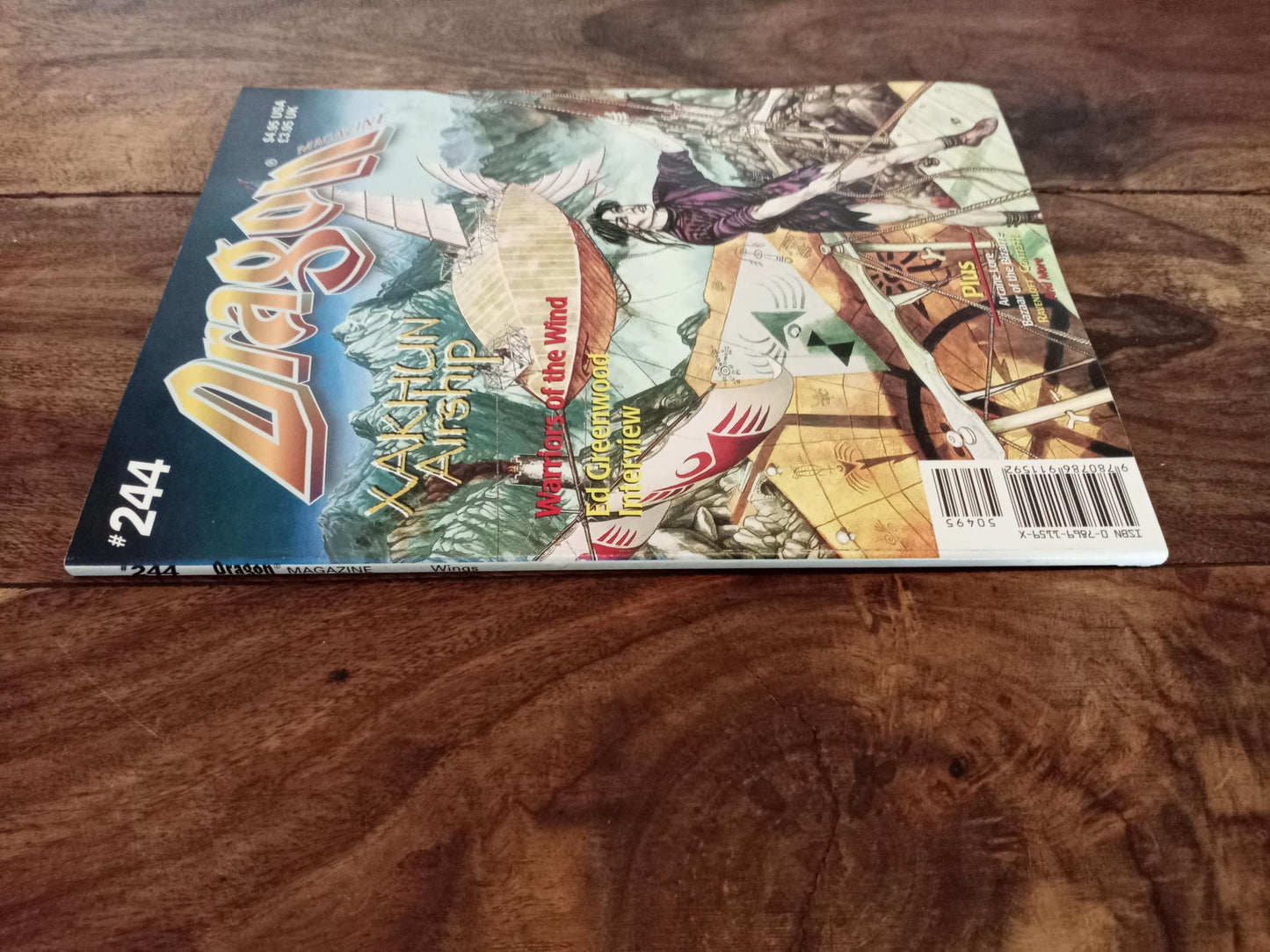 Dragon Magazine #244 February 1998 TSR AD&D
