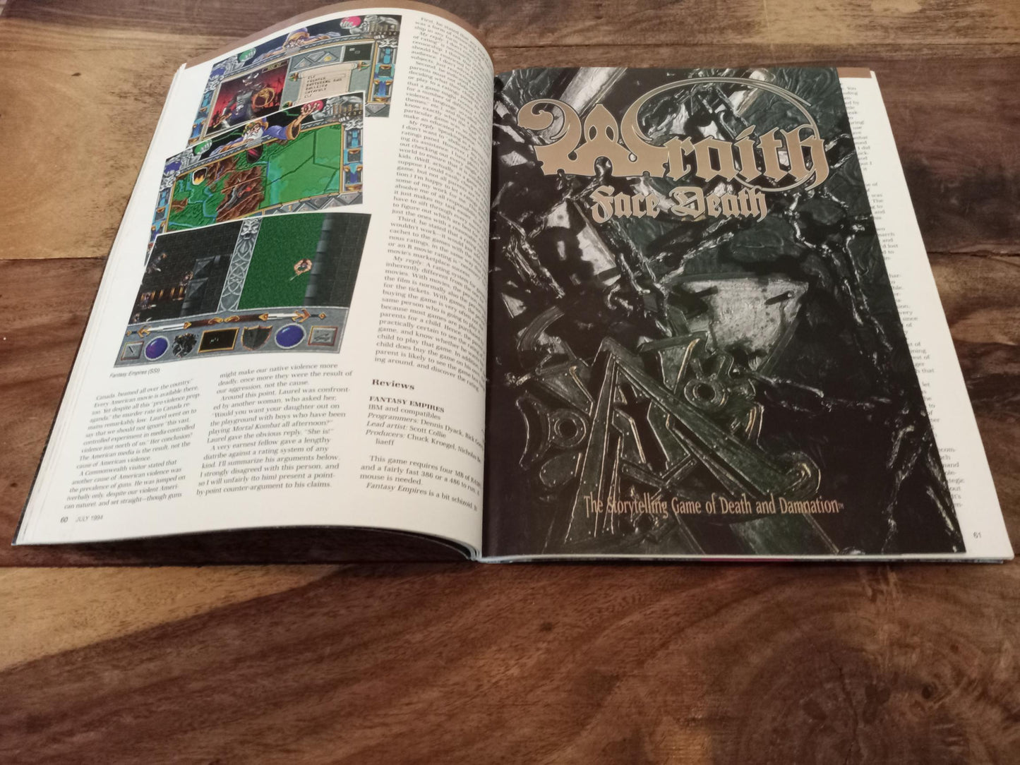 Dragon Magazine #207 With Inserts July 1994 TSR AD&D