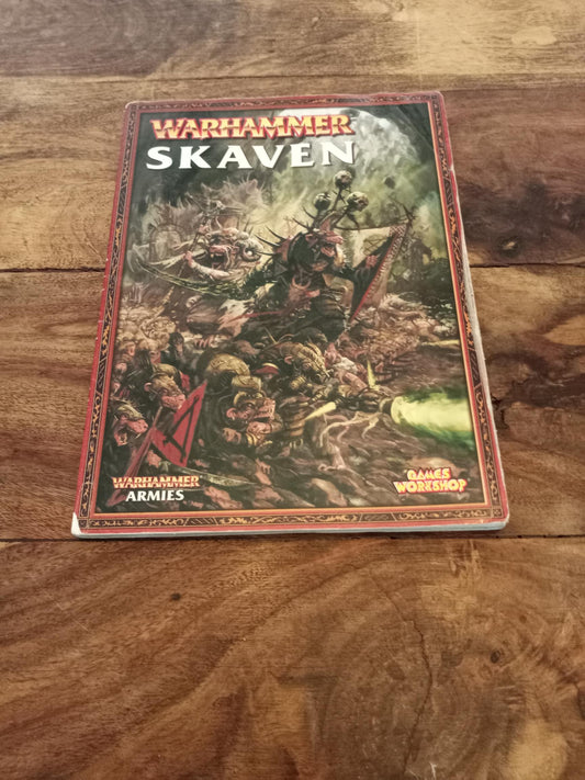 Warhammer Skaven 7th Edition Army Book Games Workshop 2009