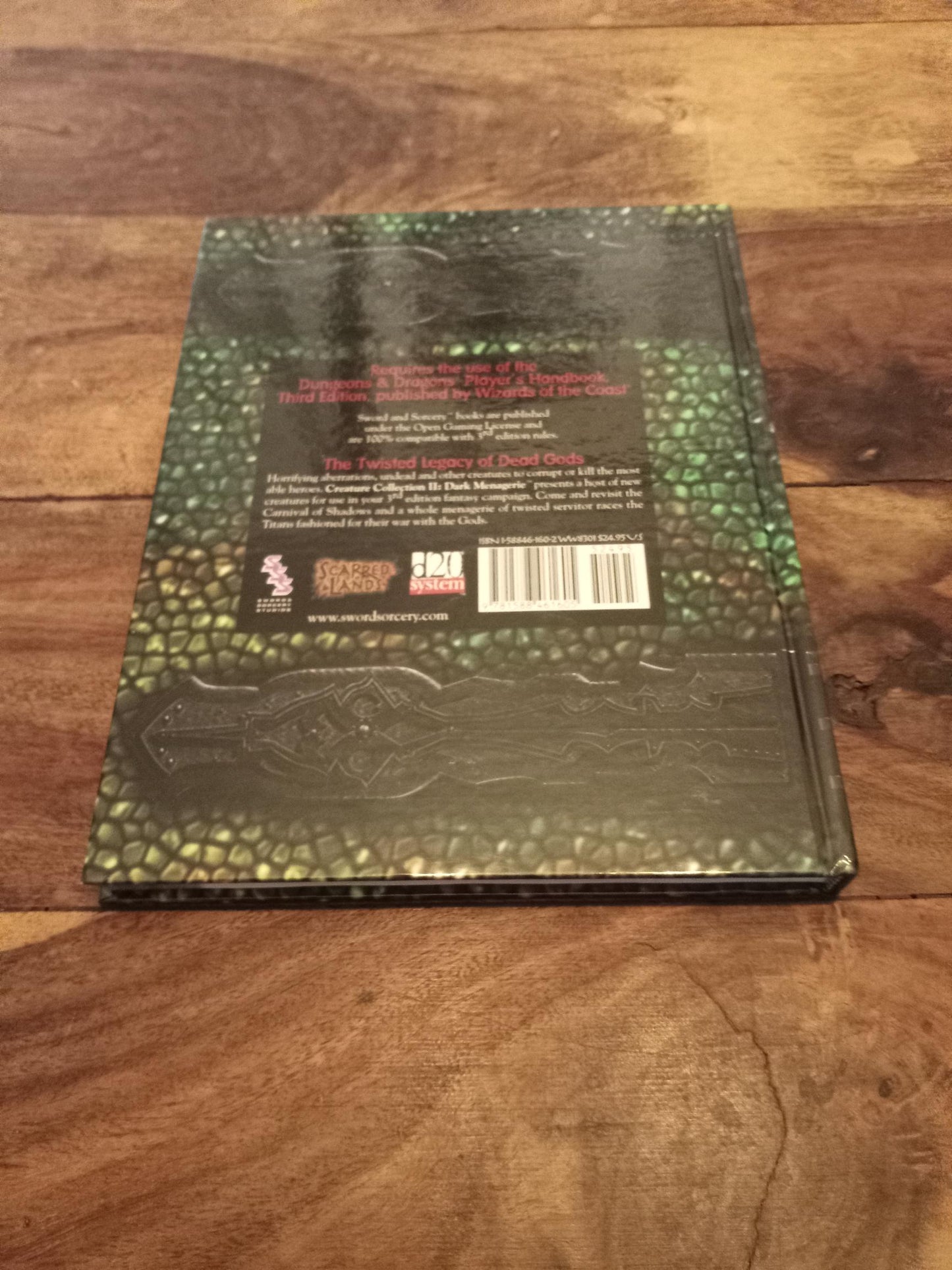 Sword & Sorcery Creature Collection II - Dark Menagerie d20 2001