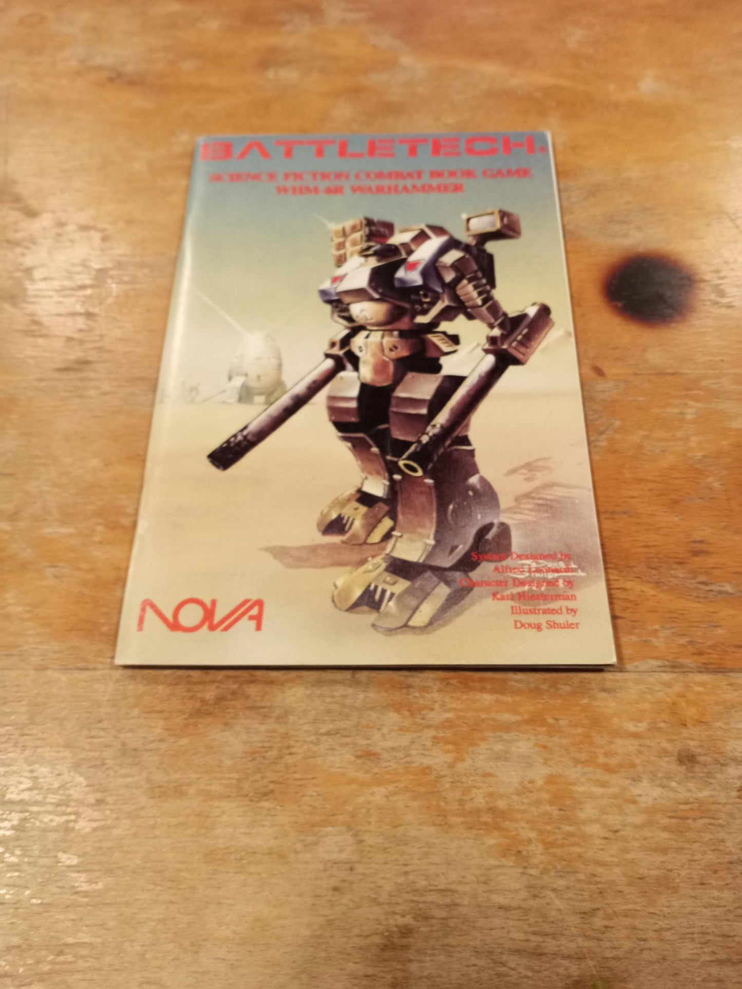 Lost Worlds WHM-6R Warhammer NOVA 1987