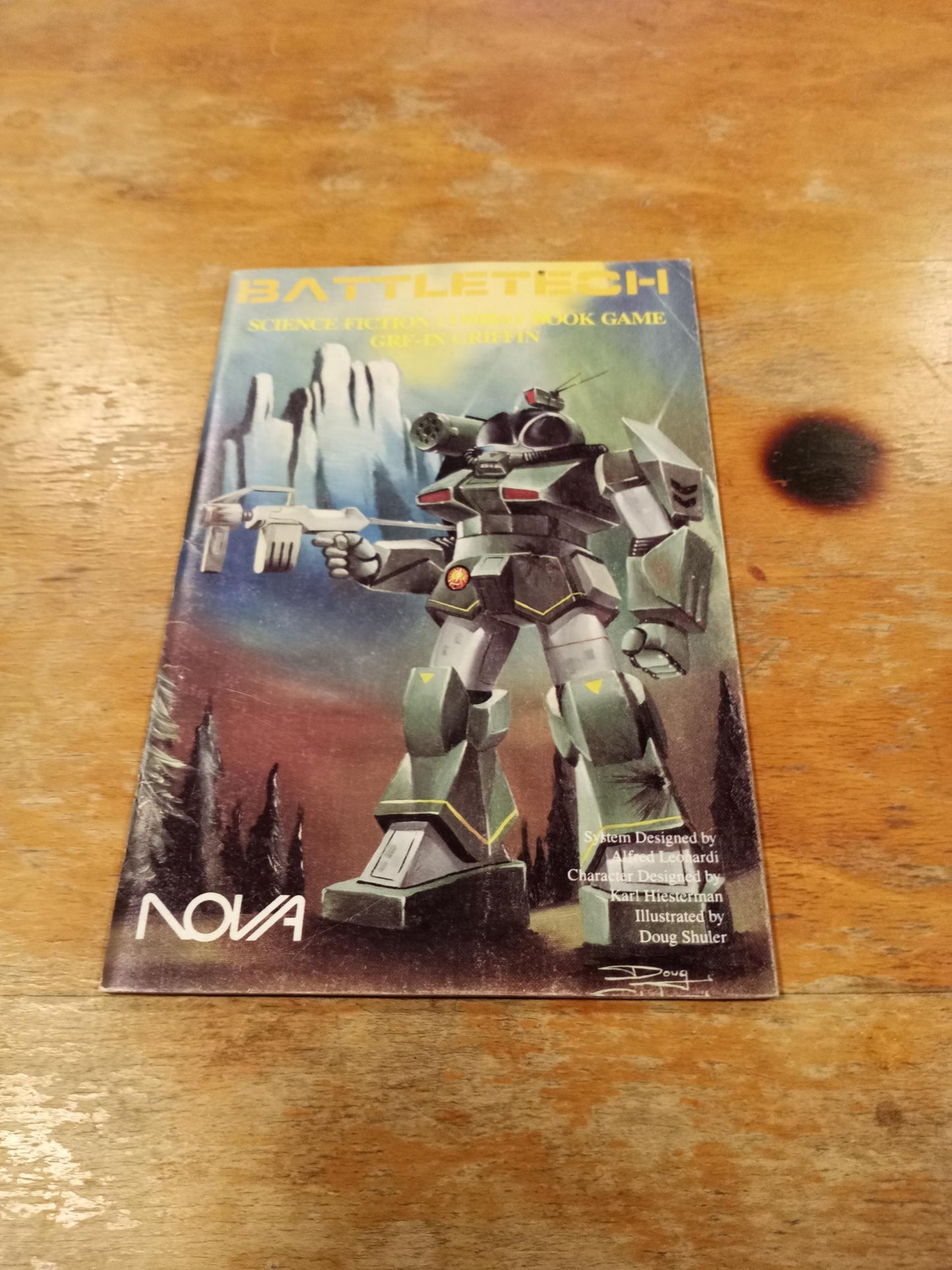 Lost Worlds GRF-1N Griffin NOVA 1987